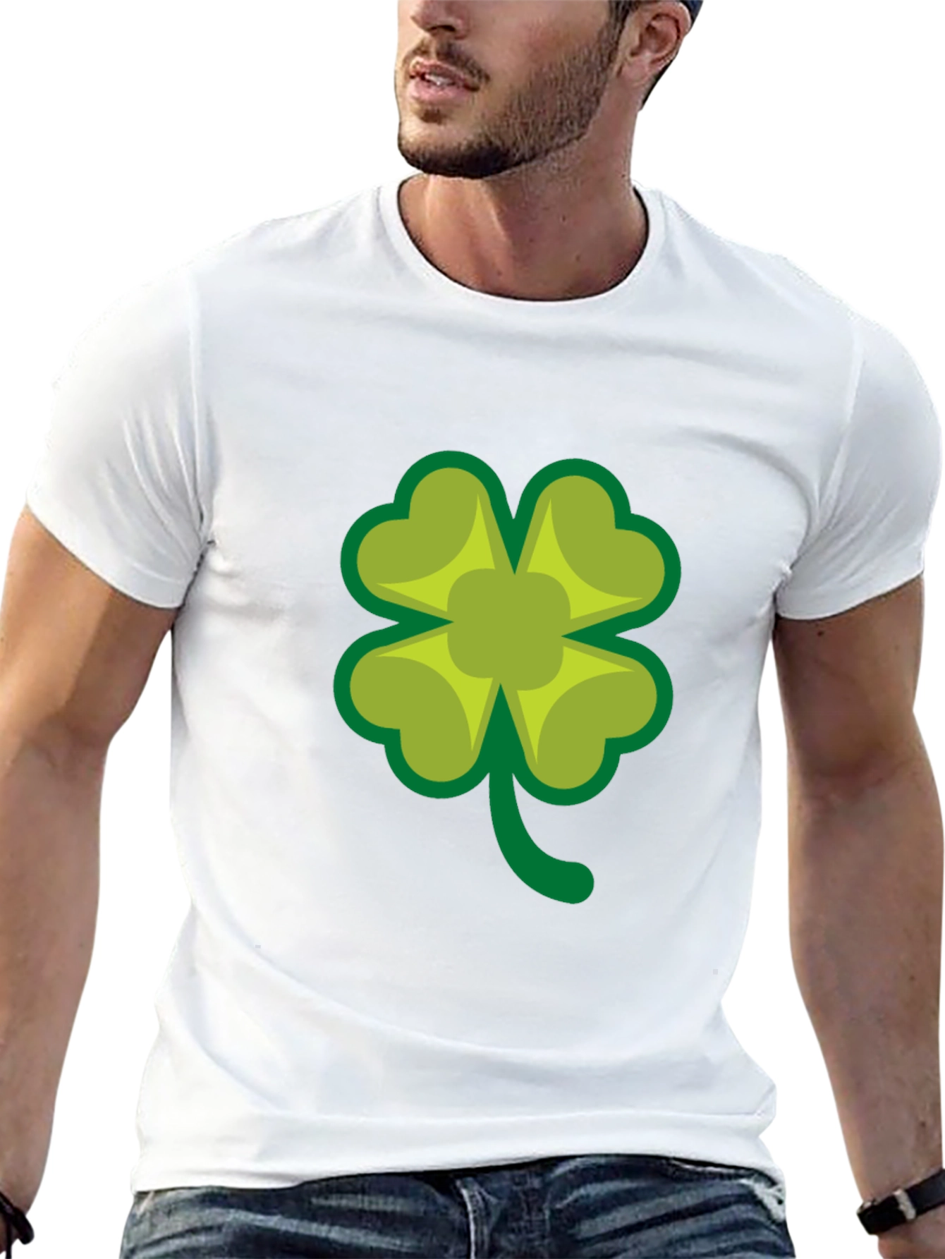 Lucky Clover Graphic T-Shirt - St. Patricks Day Ready!