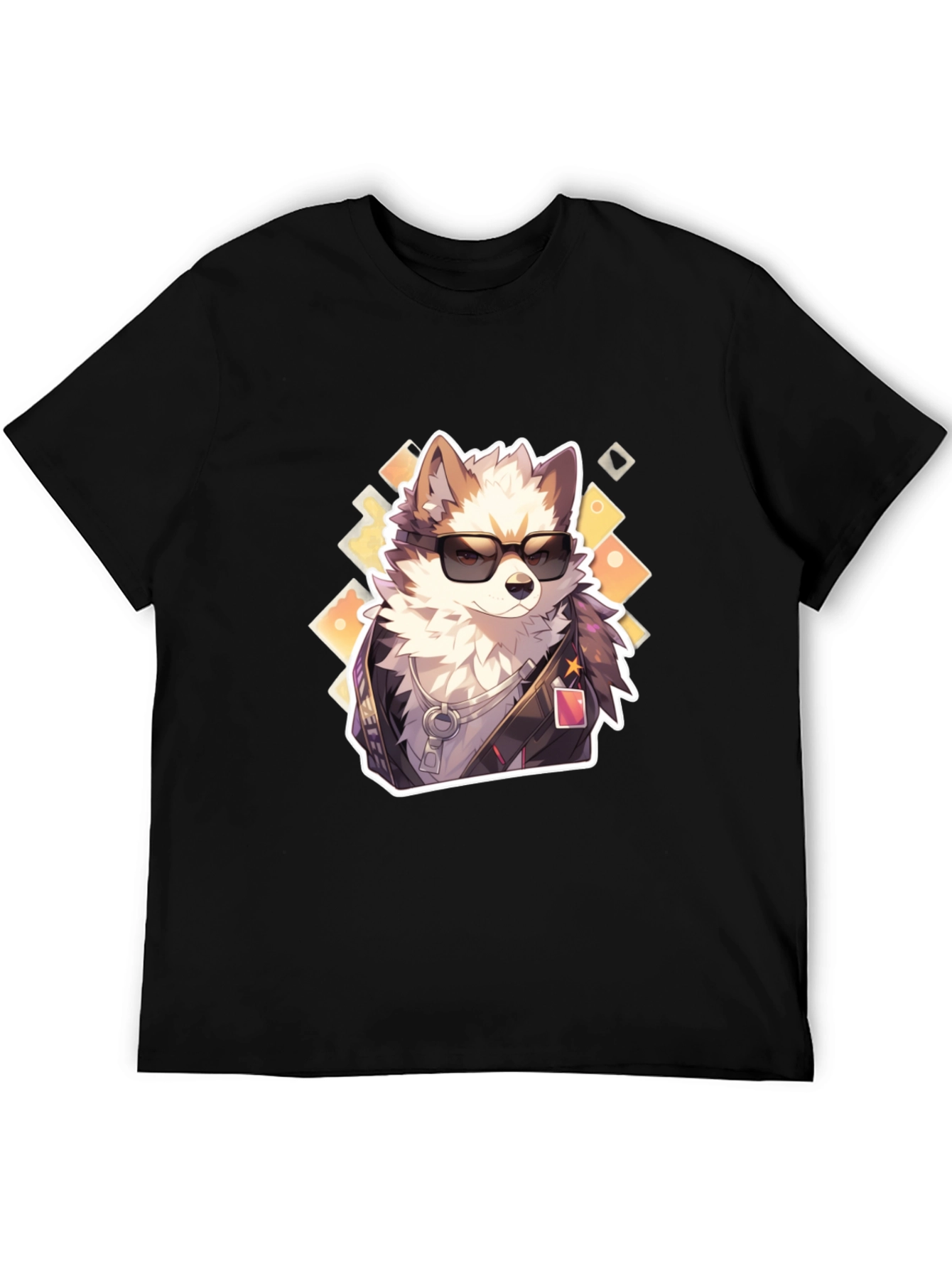 Cool Dog Graphic Tee - Trendy Streetwear