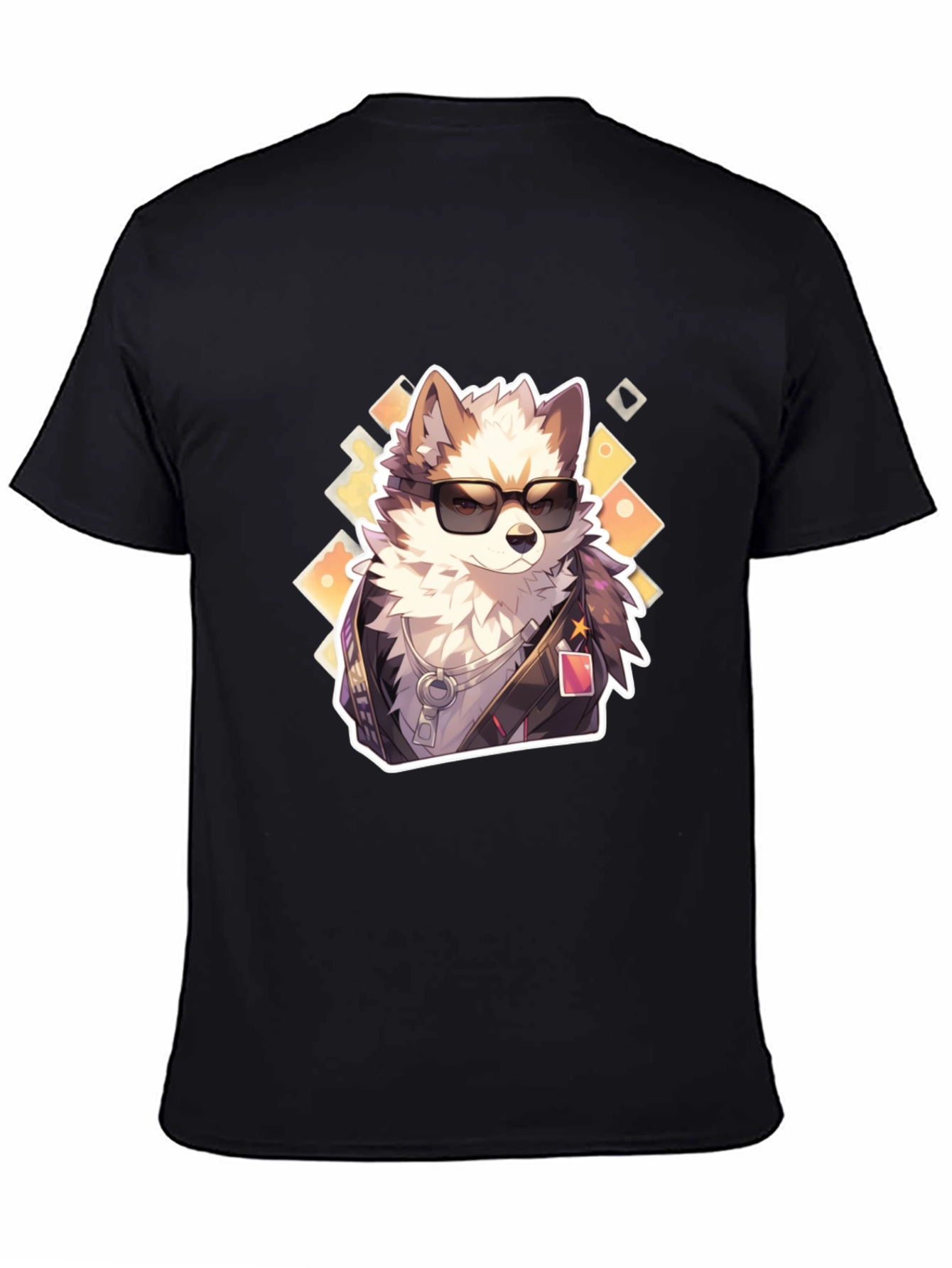 Cool Dog Graphic Tee - Trendy Streetwear