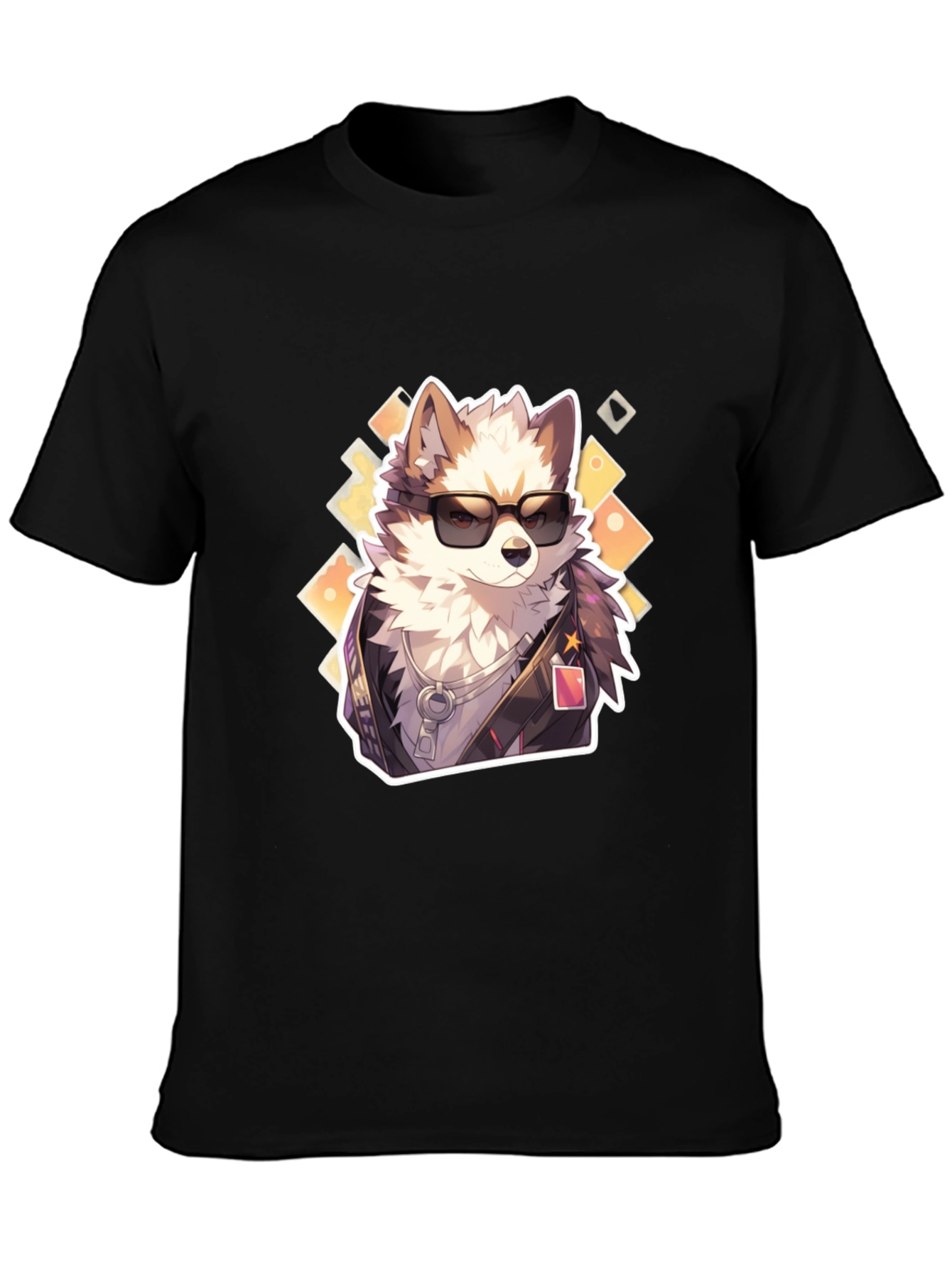 Cool Dog Graphic Tee - Trendy Streetwear