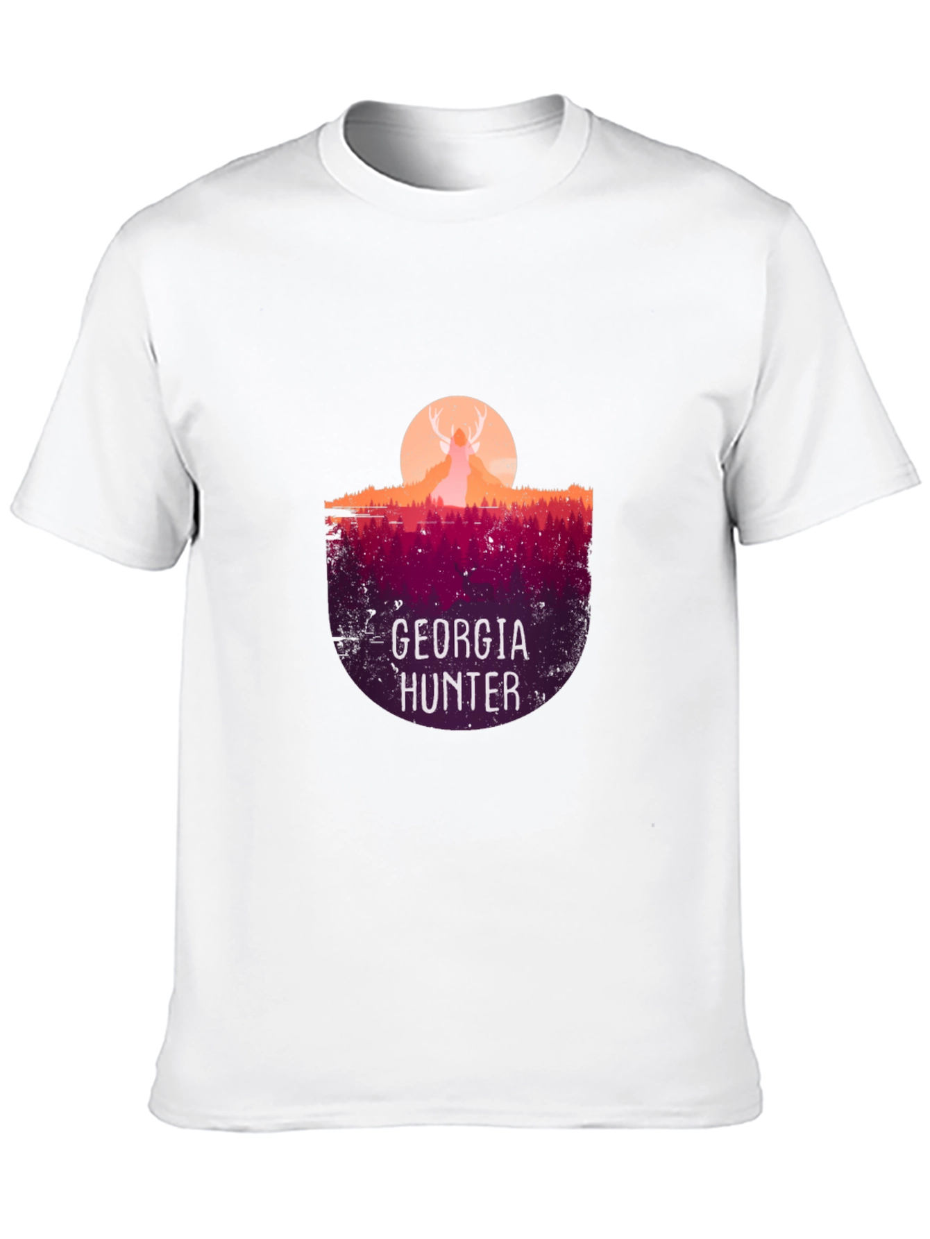 Georgia Hunter T-Shirt - Deer Silhouette