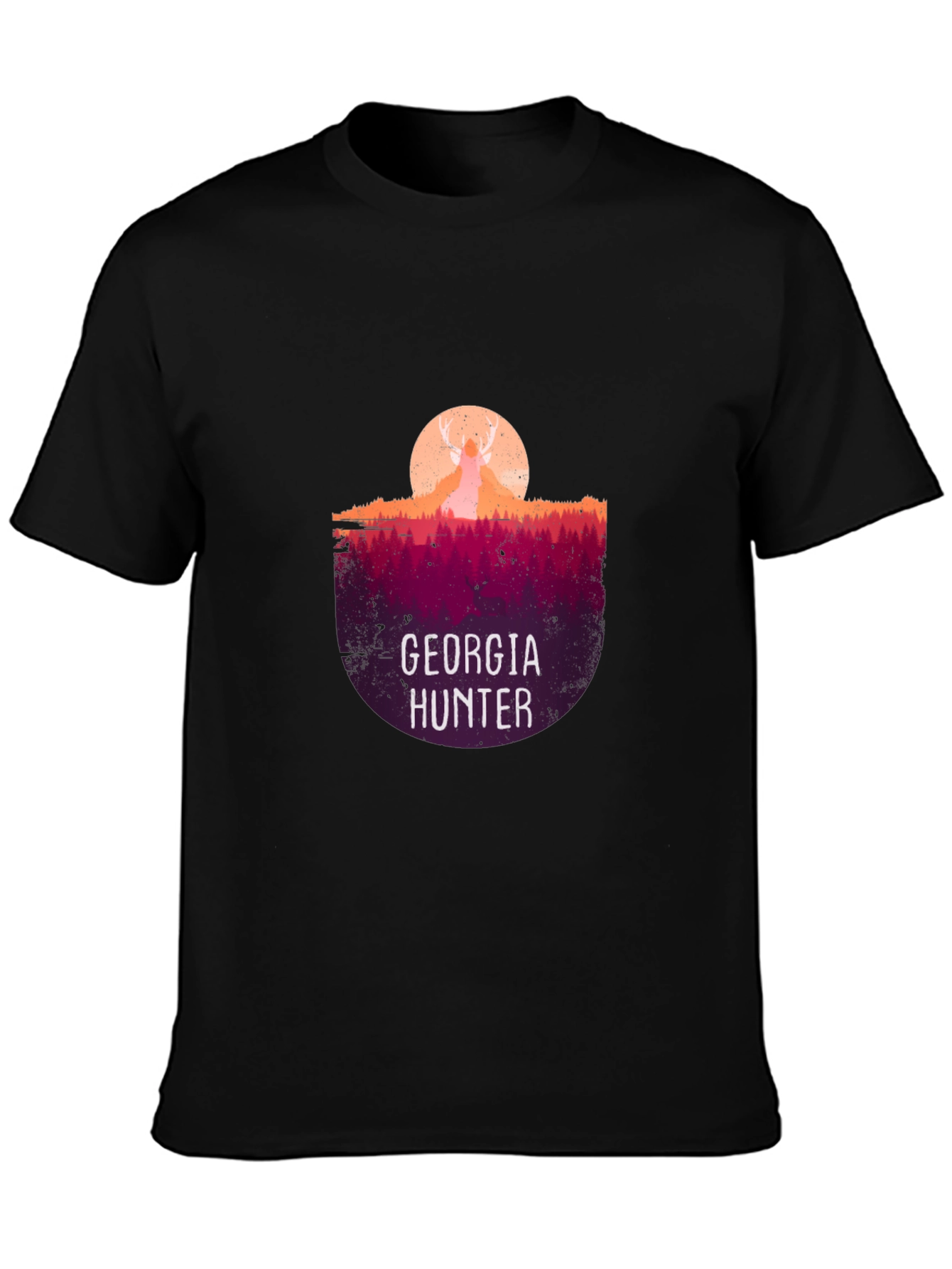 Georgia Hunter T-Shirt - Deer Silhouette