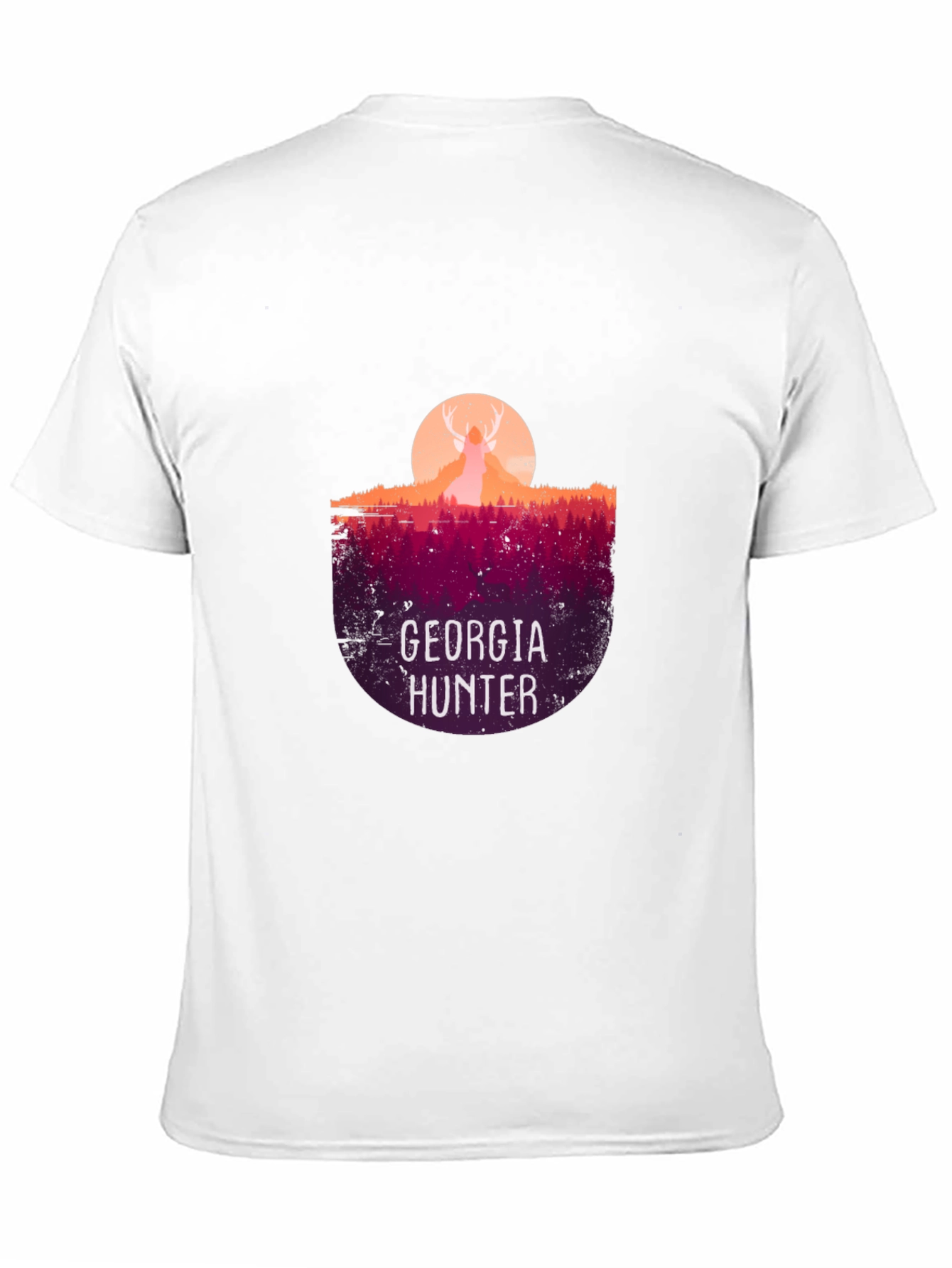 Georgia Hunter T-Shirt - Deer Silhouette