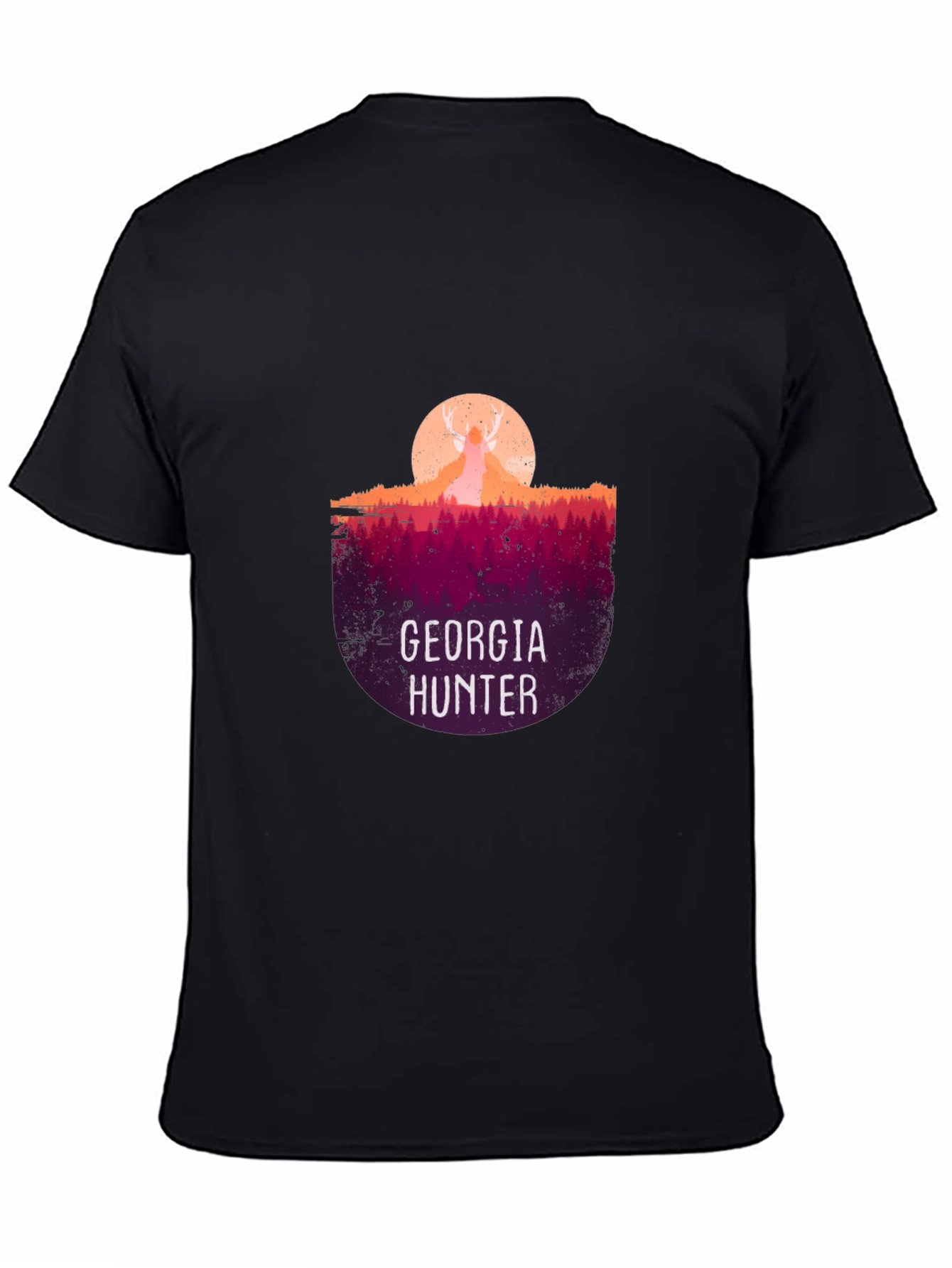 Georgia Hunter T-Shirt - Deer Silhouette