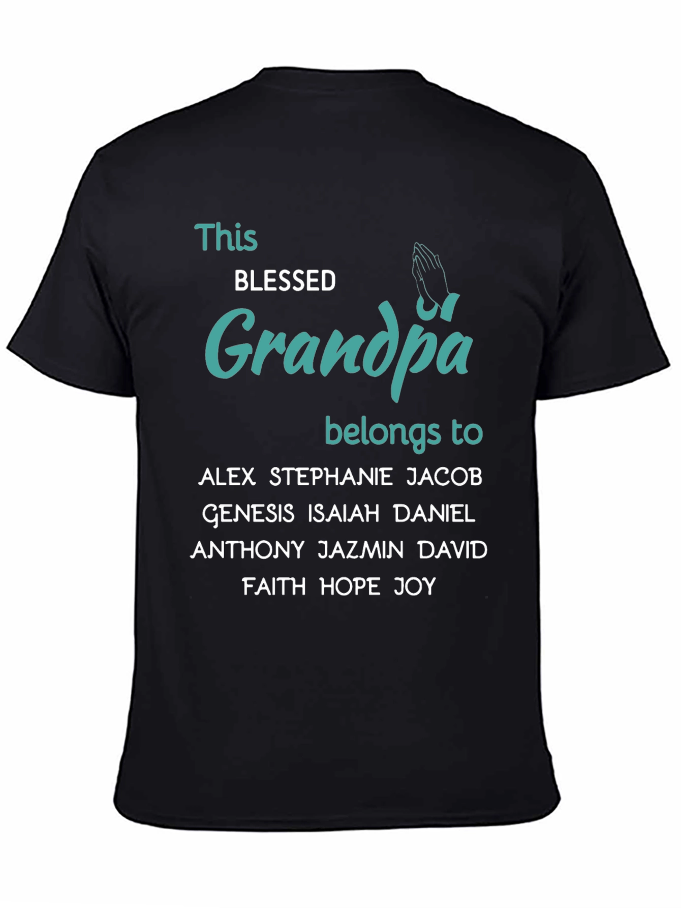 Blessed Grandpa Belongs To T-Shirt