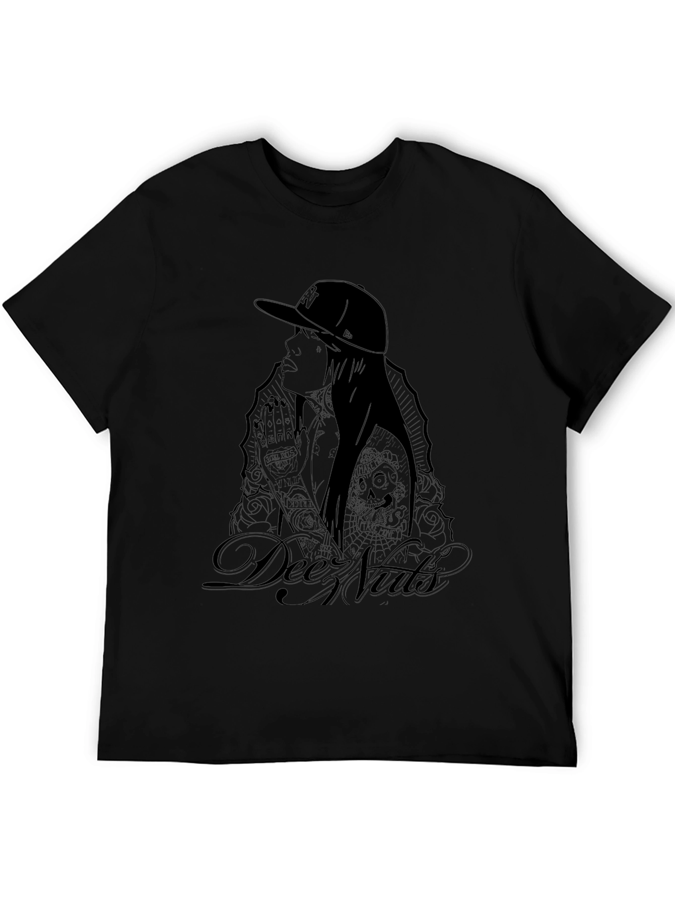 Dee Nutz Graphic T-Shirt - Black