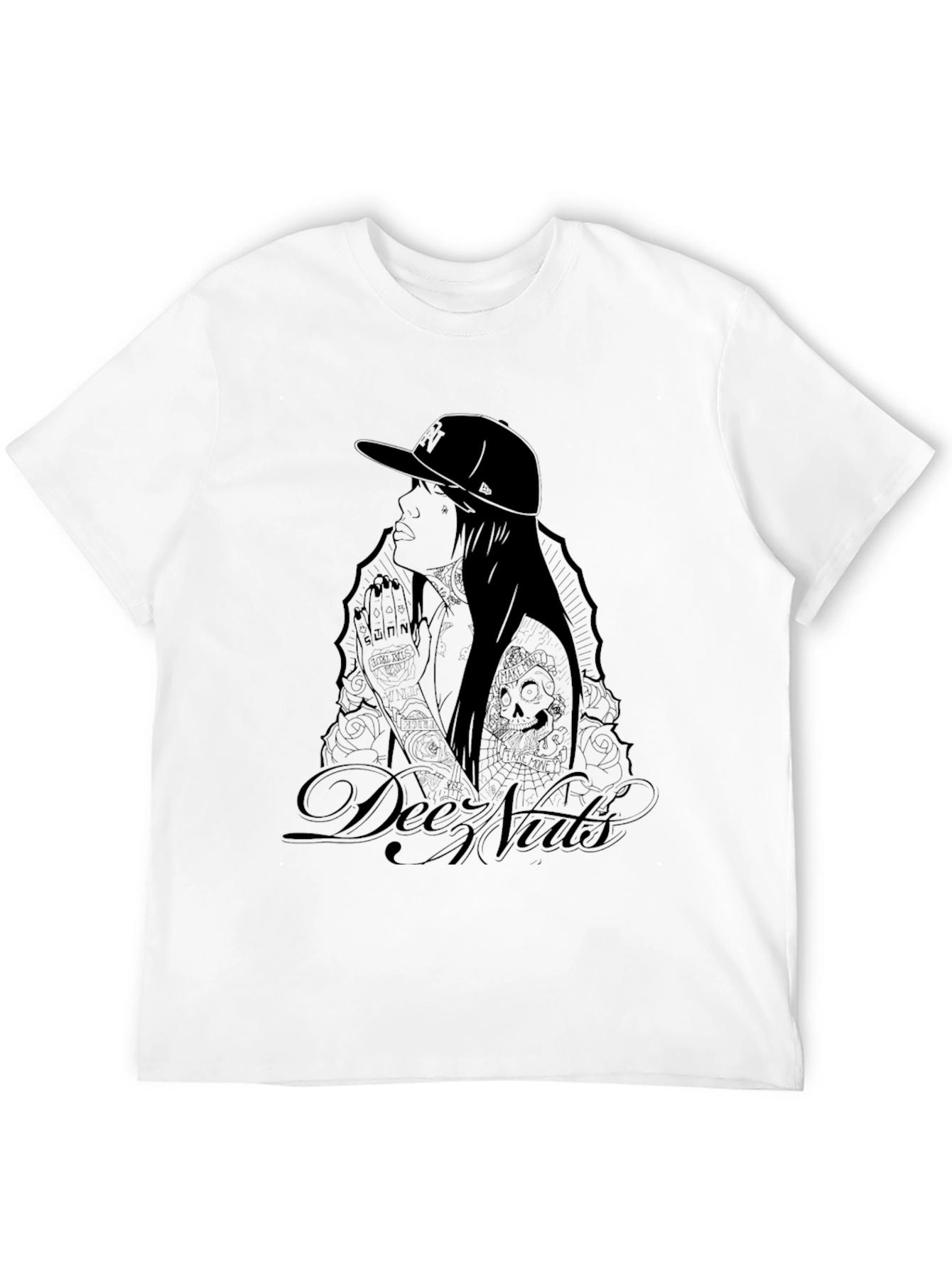 Dee Nutz Graphic T-Shirt - Black