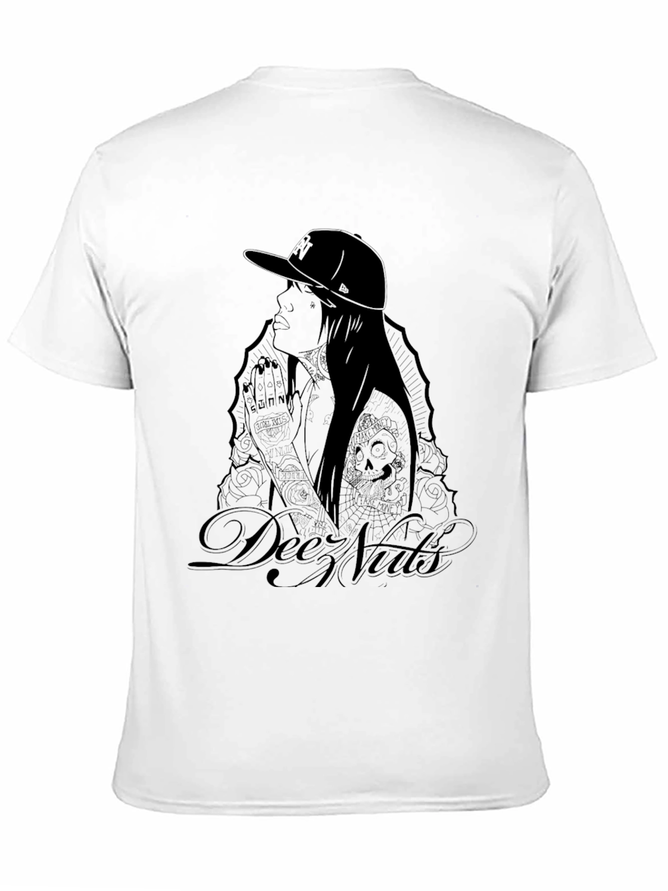 Dee Nutz Graphic T-Shirt - Black