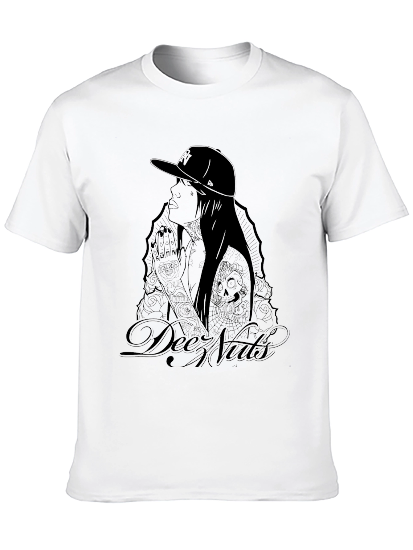 Dee Nutz Graphic T-Shirt - Black