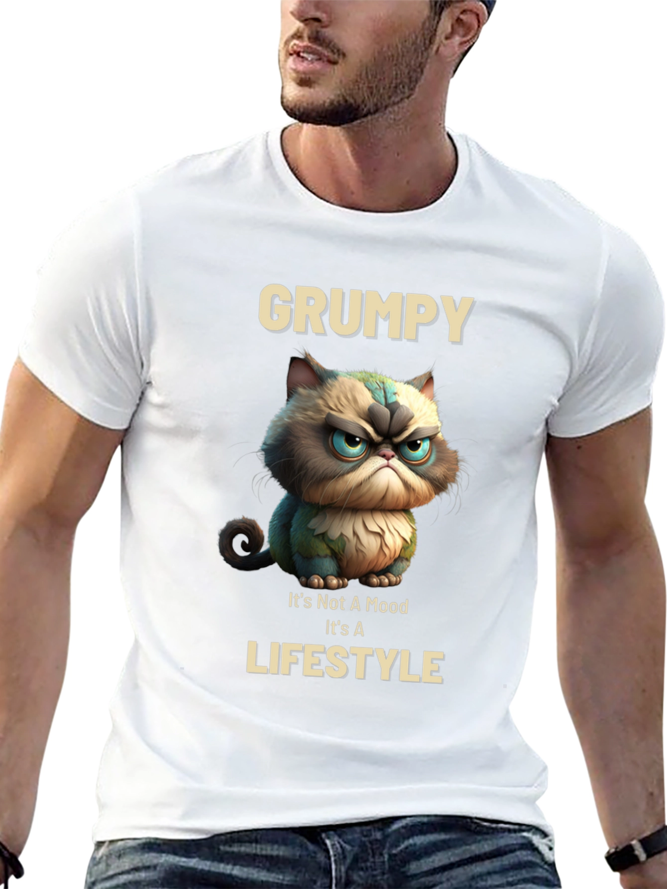 Grumpy Cat Lifestyle T-Shirt