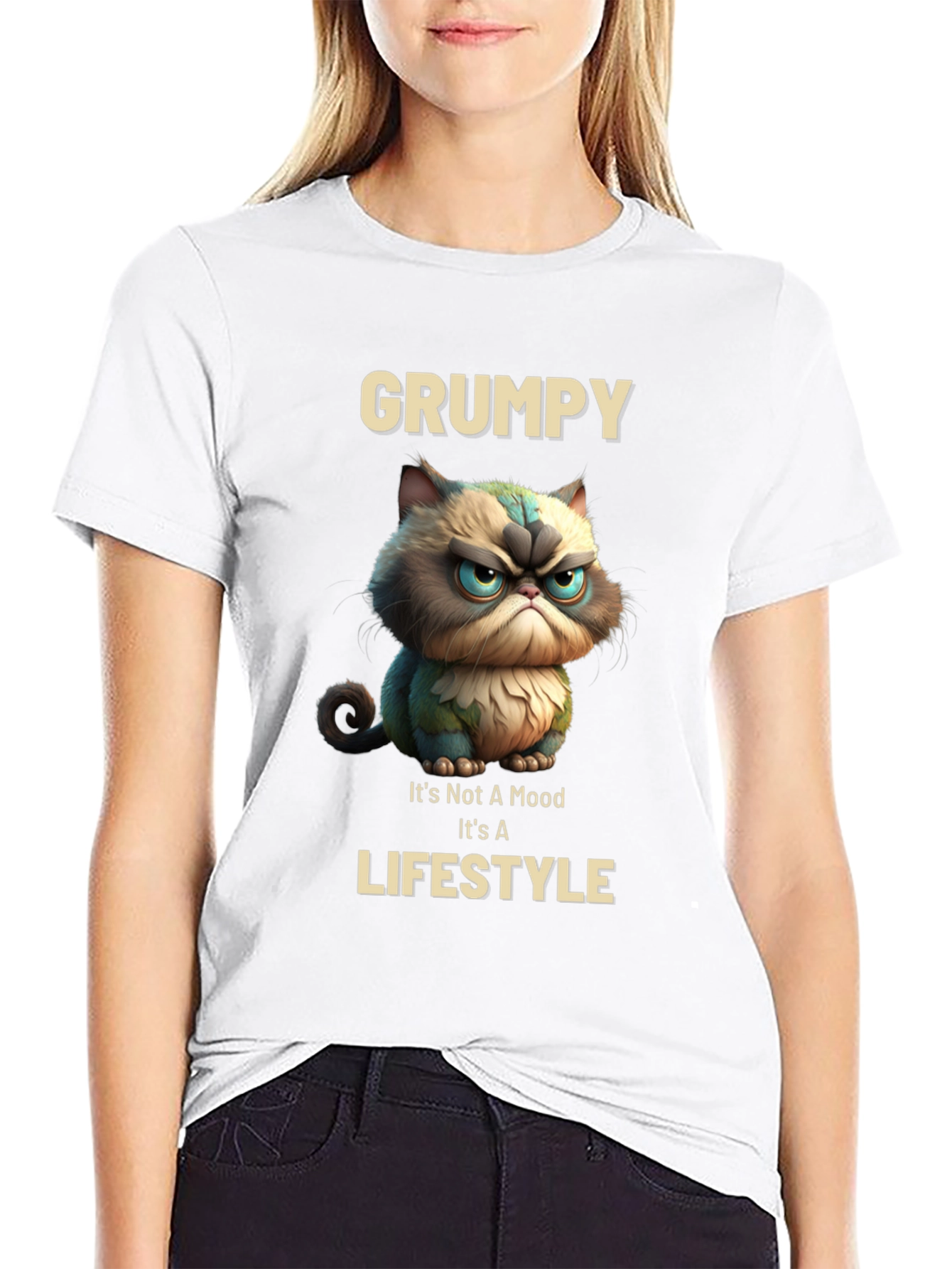 Grumpy Cat Lifestyle T-Shirt