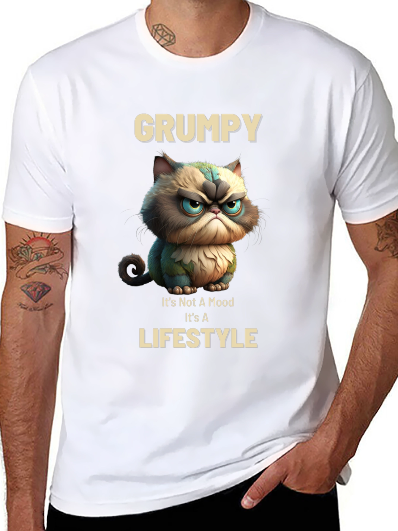 Grumpy Cat Lifestyle T-Shirt