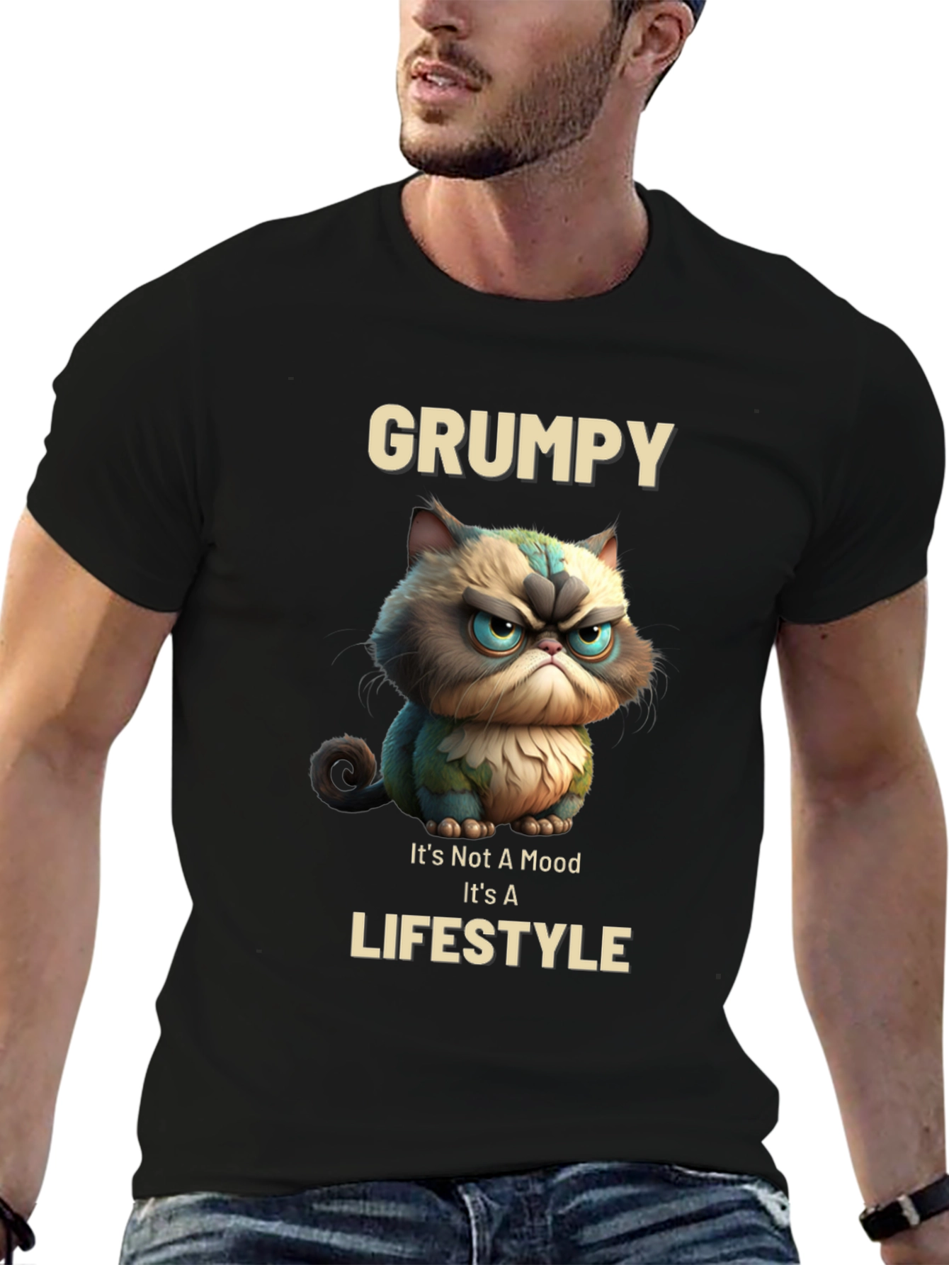 Grumpy Cat Lifestyle T-Shirt