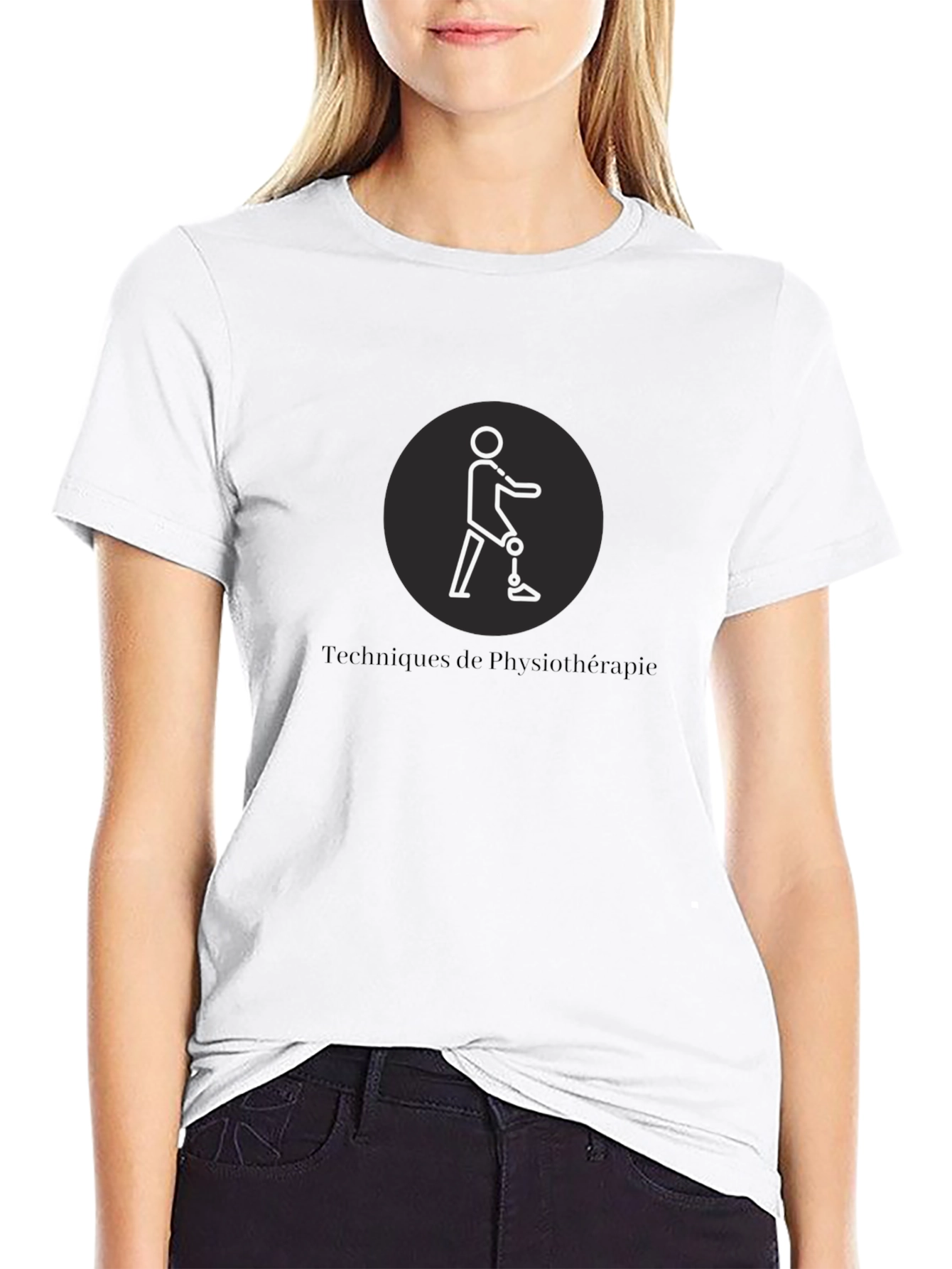 Physiotherapy Techniques Black T-Shirt