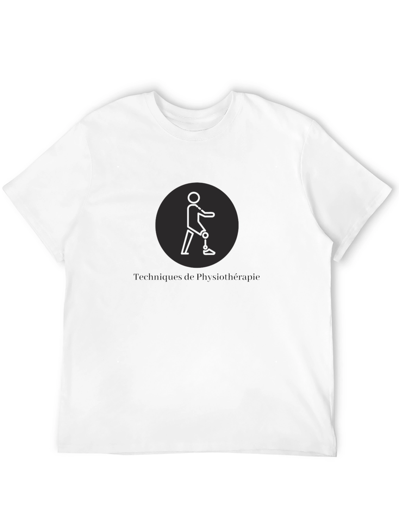 Physiotherapy Techniques Black T-Shirt