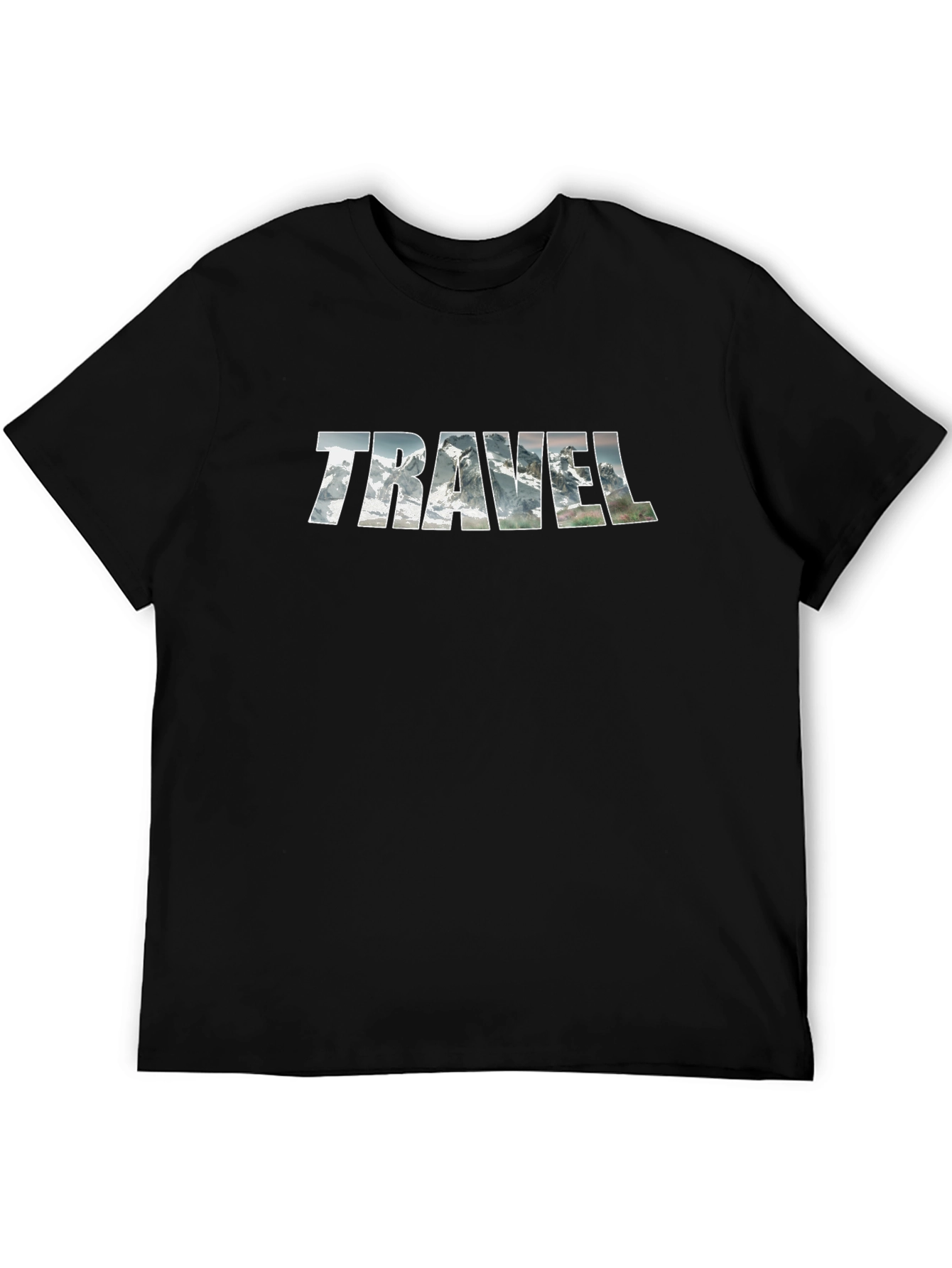 Travel Graphic Tee - Mountain Adventure T-Shirt