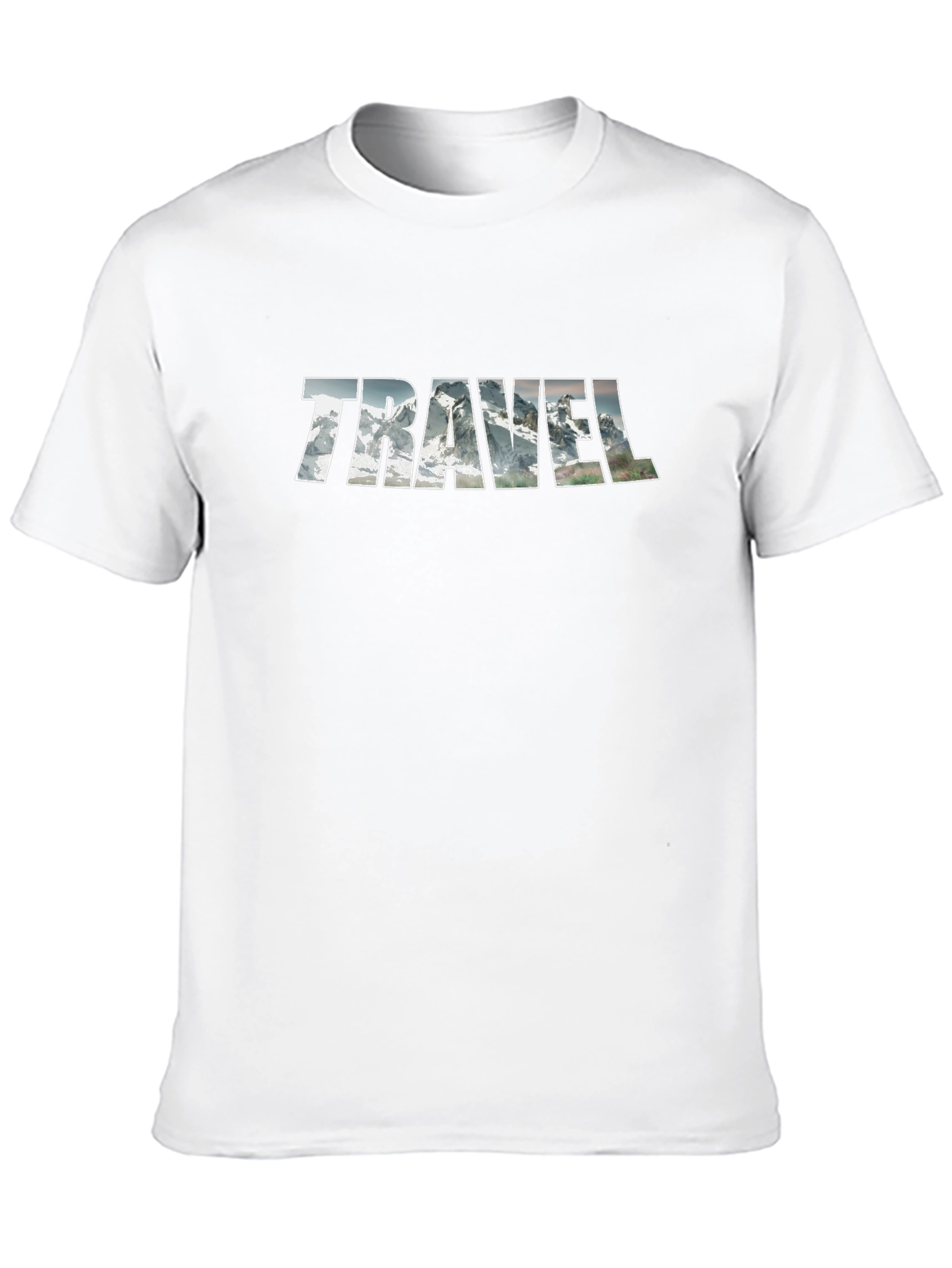 Travel Graphic Tee - Mountain Adventure T-Shirt