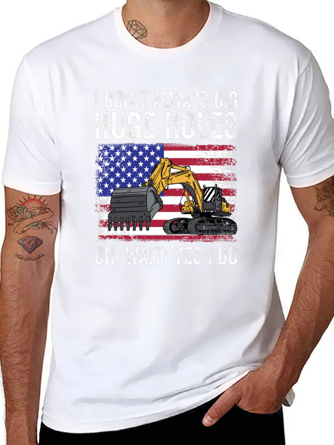 I Dig Huge Holes T-Shirt