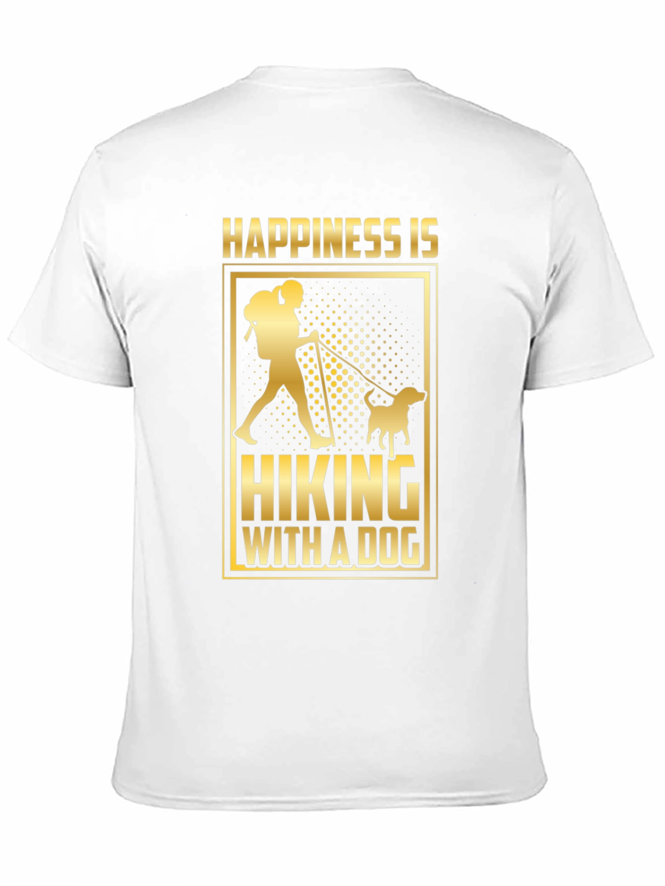 Happiness is Hiking With A Dog T-Shirt