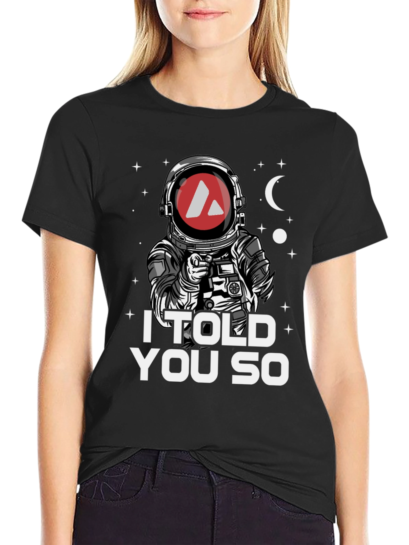 I Told You So Astronaut Graphic Tee