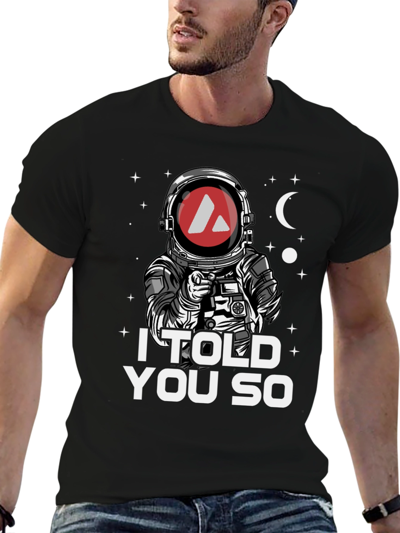 I Told You So Astronaut Graphic Tee