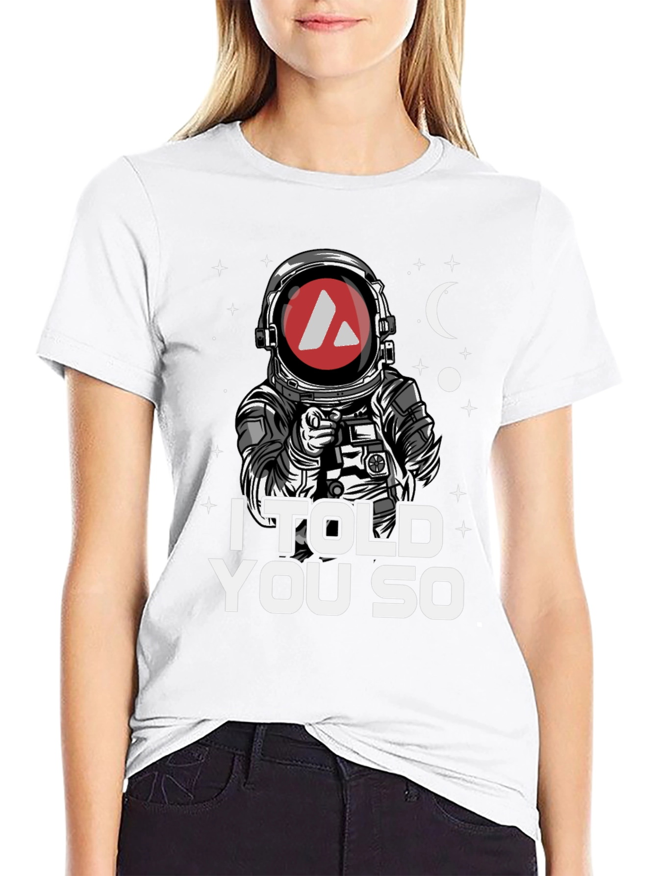 I Told You So Astronaut Graphic Tee