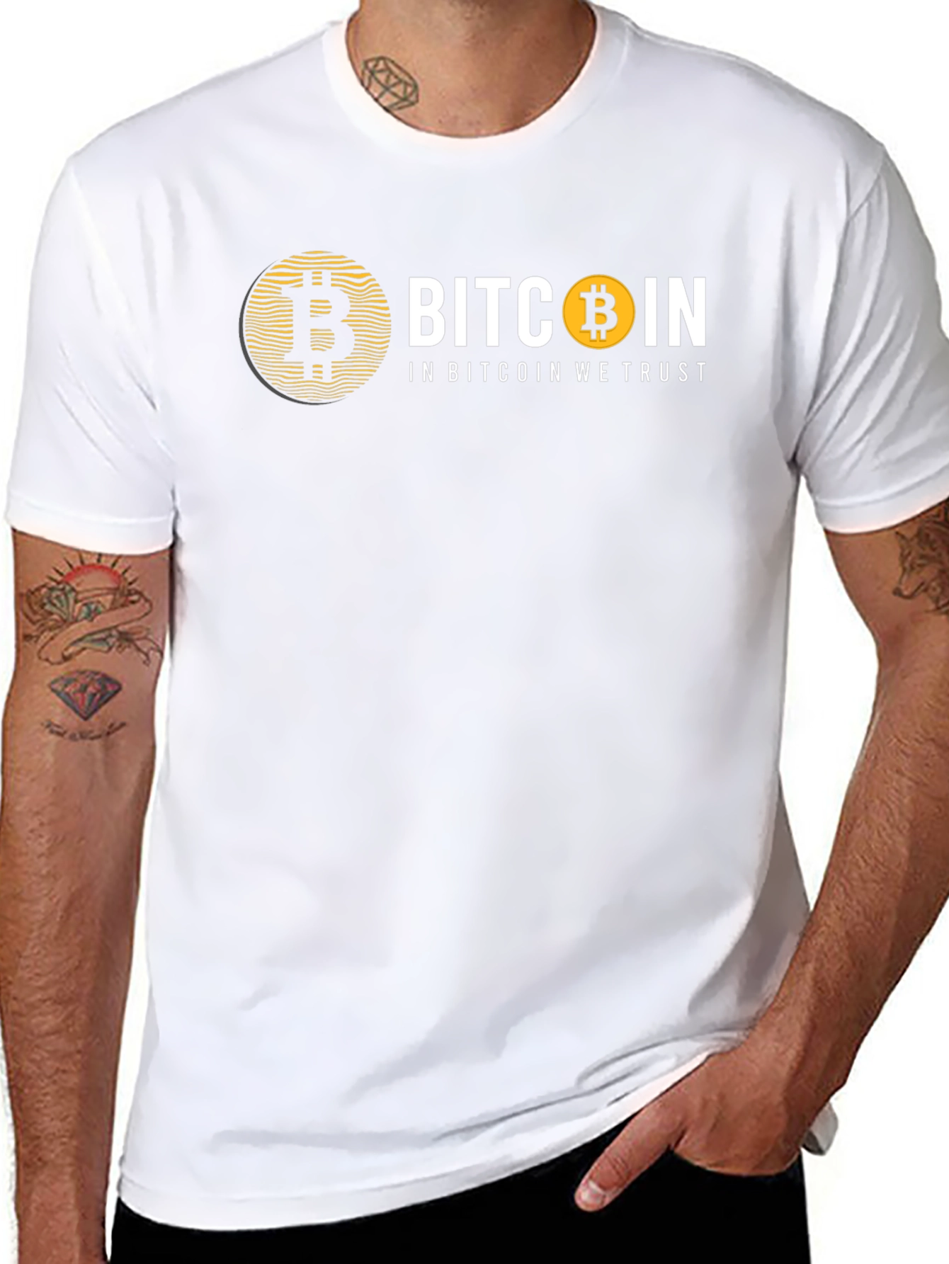 Bitcoin T-Shirt - In Bitcoin We Trust