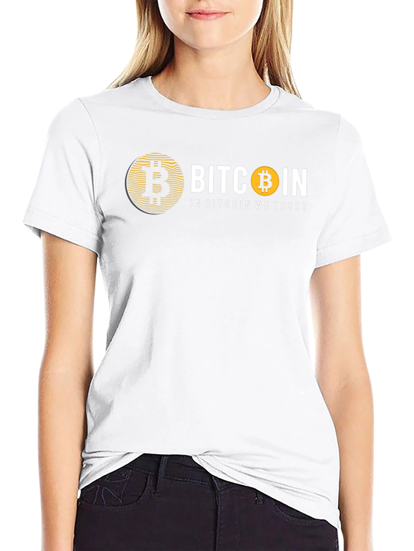 Bitcoin T-Shirt - In Bitcoin We Trust