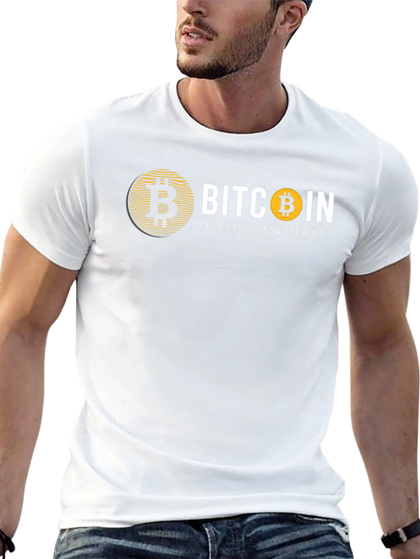Bitcoin T-Shirt - In Bitcoin We Trust