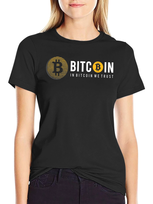 Bitcoin T-Shirt - In Bitcoin We Trust