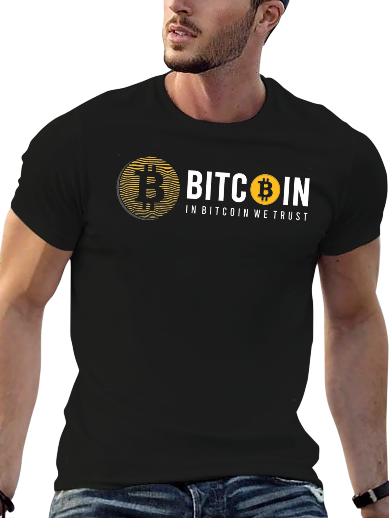 Bitcoin T-Shirt - In Bitcoin We Trust