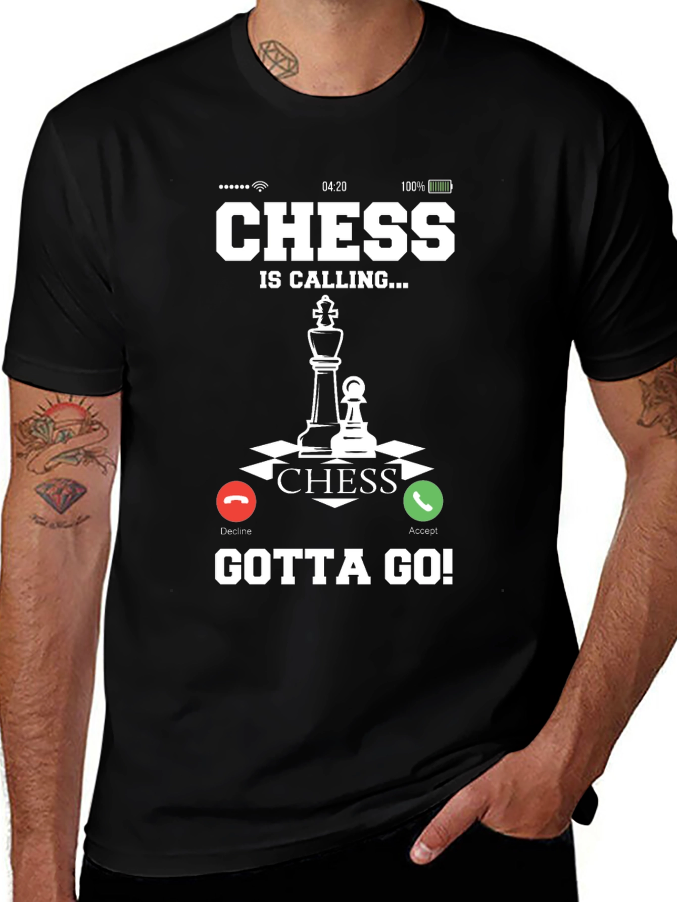 Chess Is Calling T-Shirt - Gotta Go!