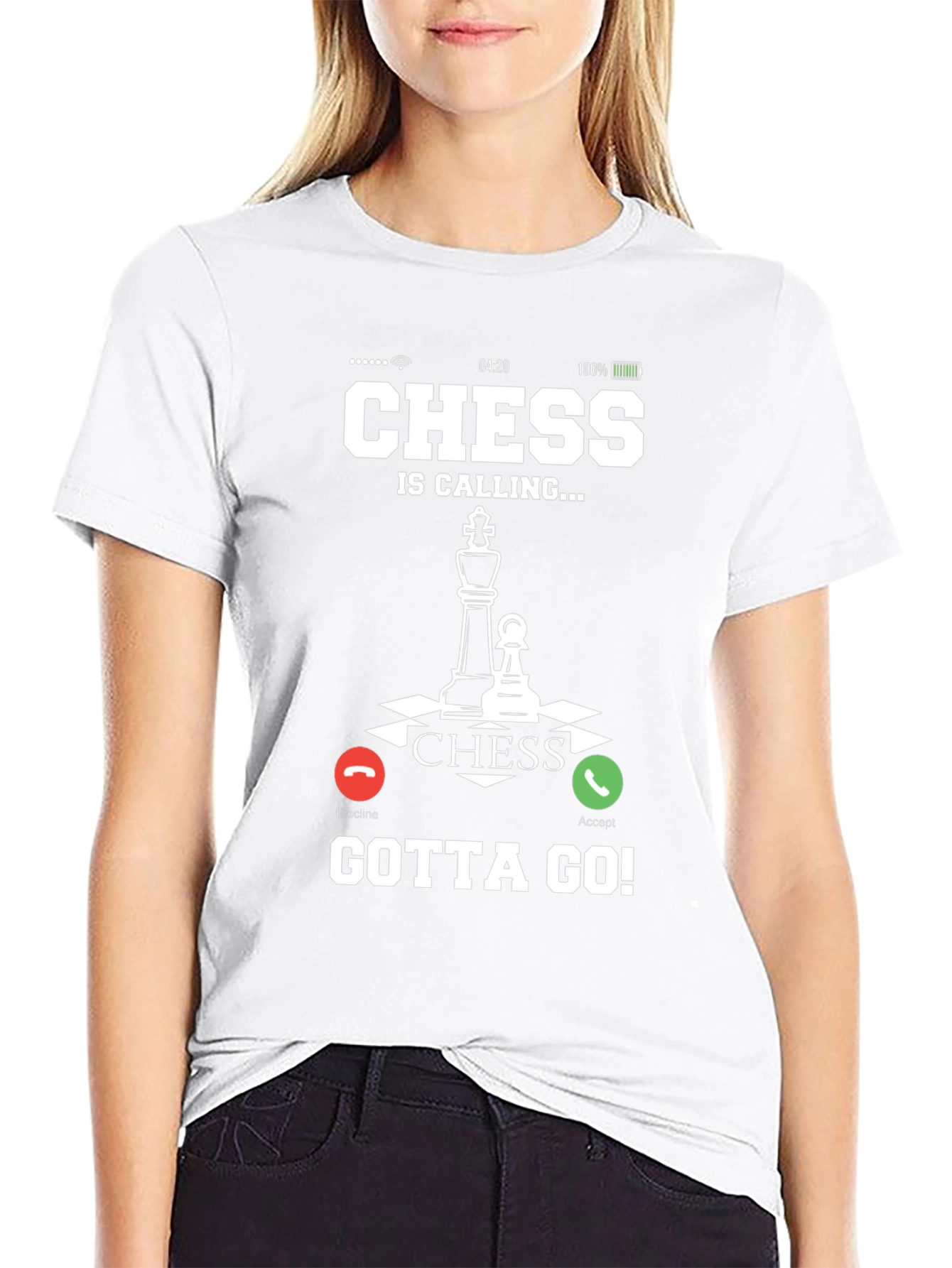 Chess Is Calling T-Shirt - Gotta Go!