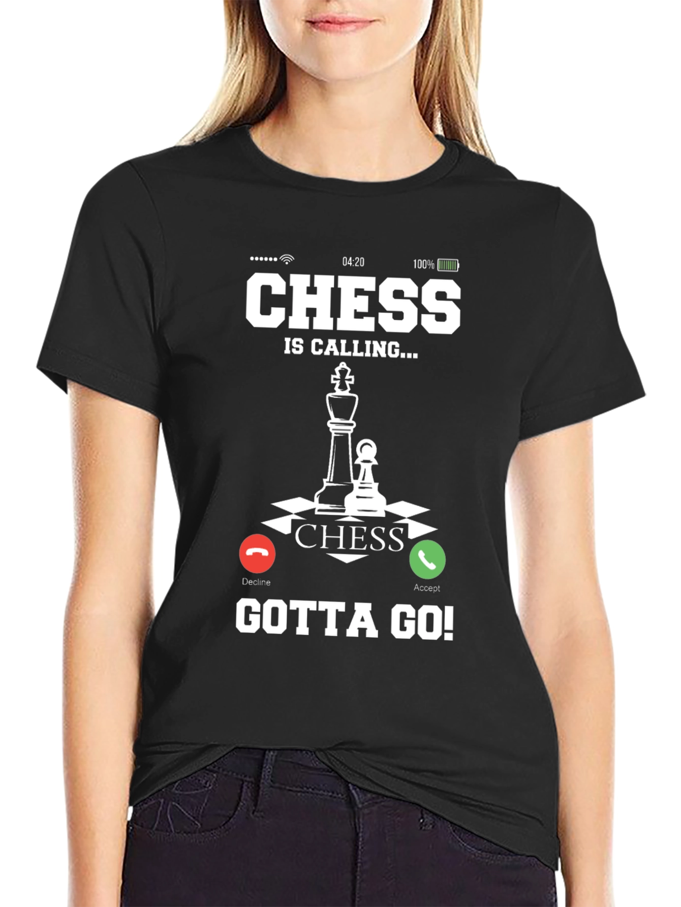 Chess Is Calling T-Shirt - Gotta Go!