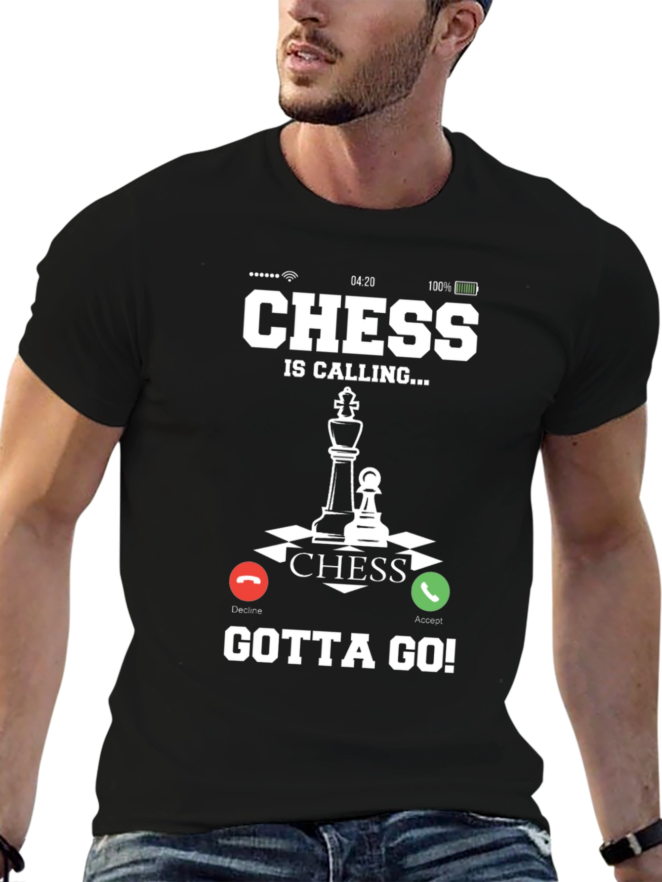 Chess Is Calling T-Shirt - Gotta Go!