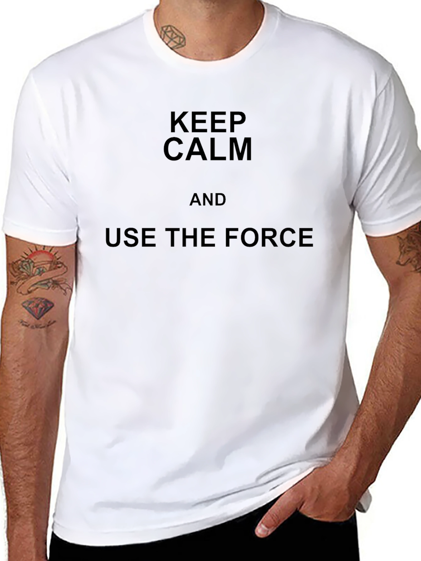 Keep Calm Use The Force T-Shirt