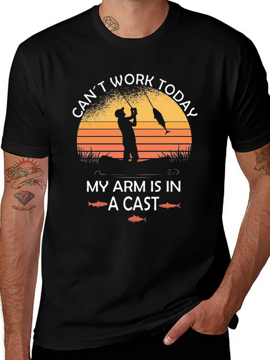 Cant Work Today My Arm Is In a Cast T-Shirt