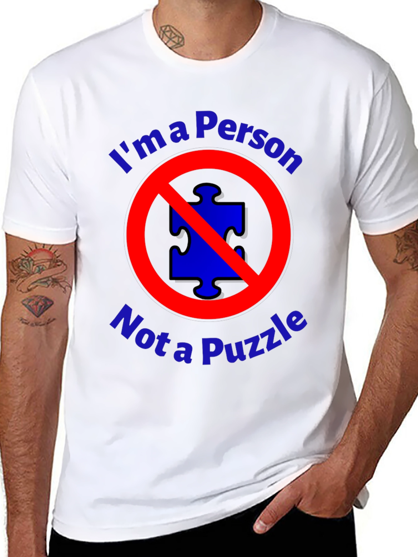 Im a Person Not a Puzzle T-Shirt