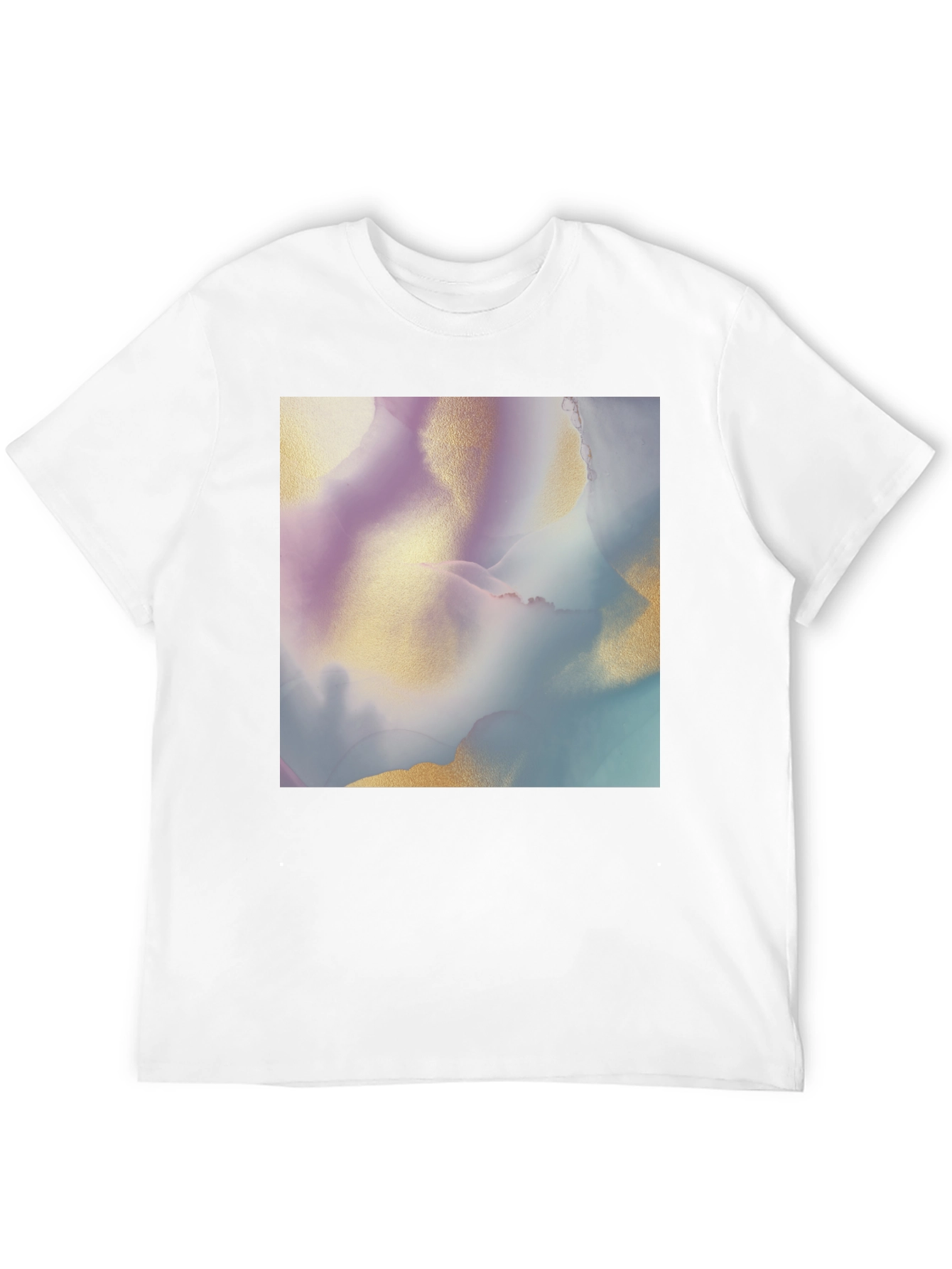 Abstract Art Graphic Tee - Modern Casual T-Shirt