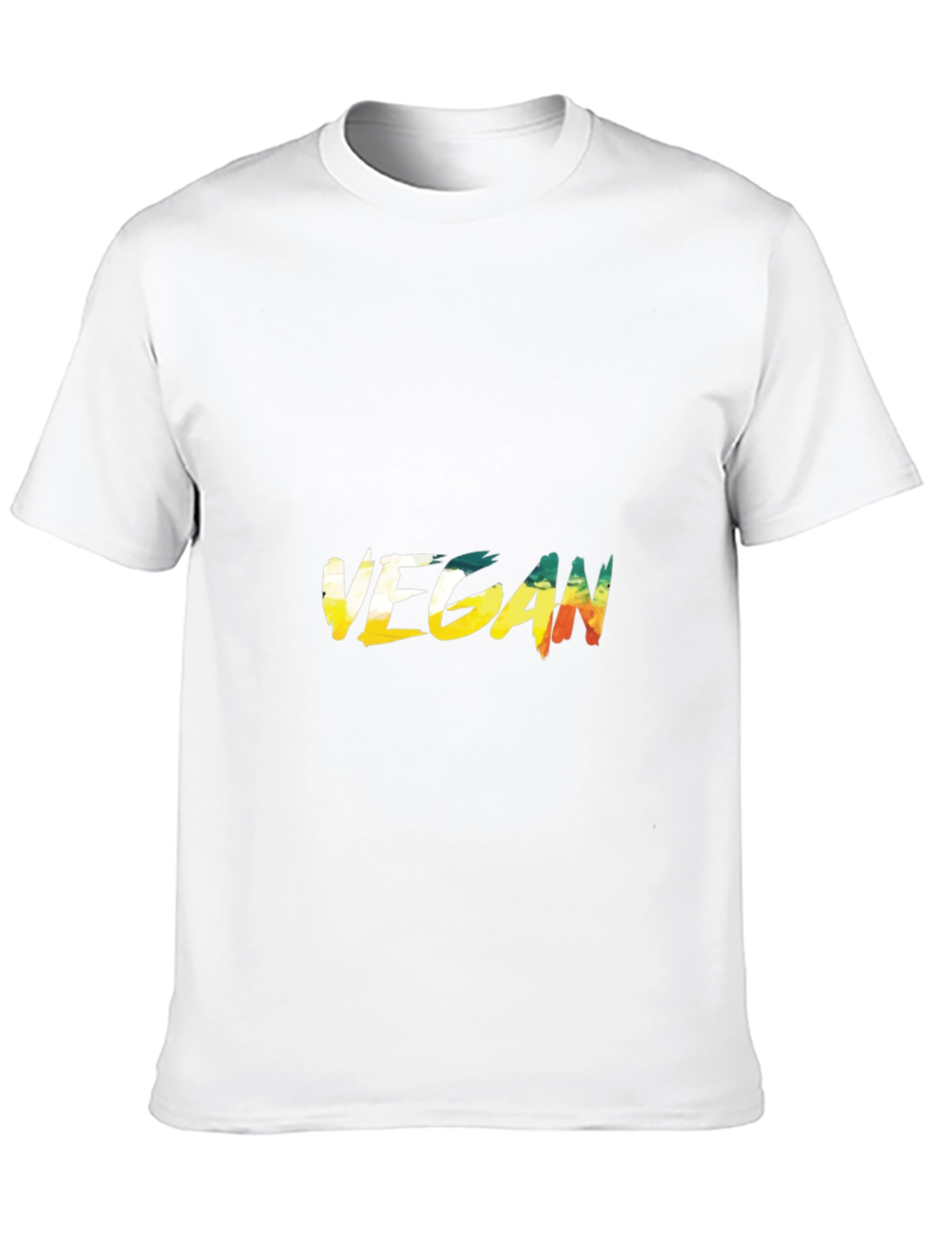 Vegan Graphic Tee - Unisex Black T-Shirt