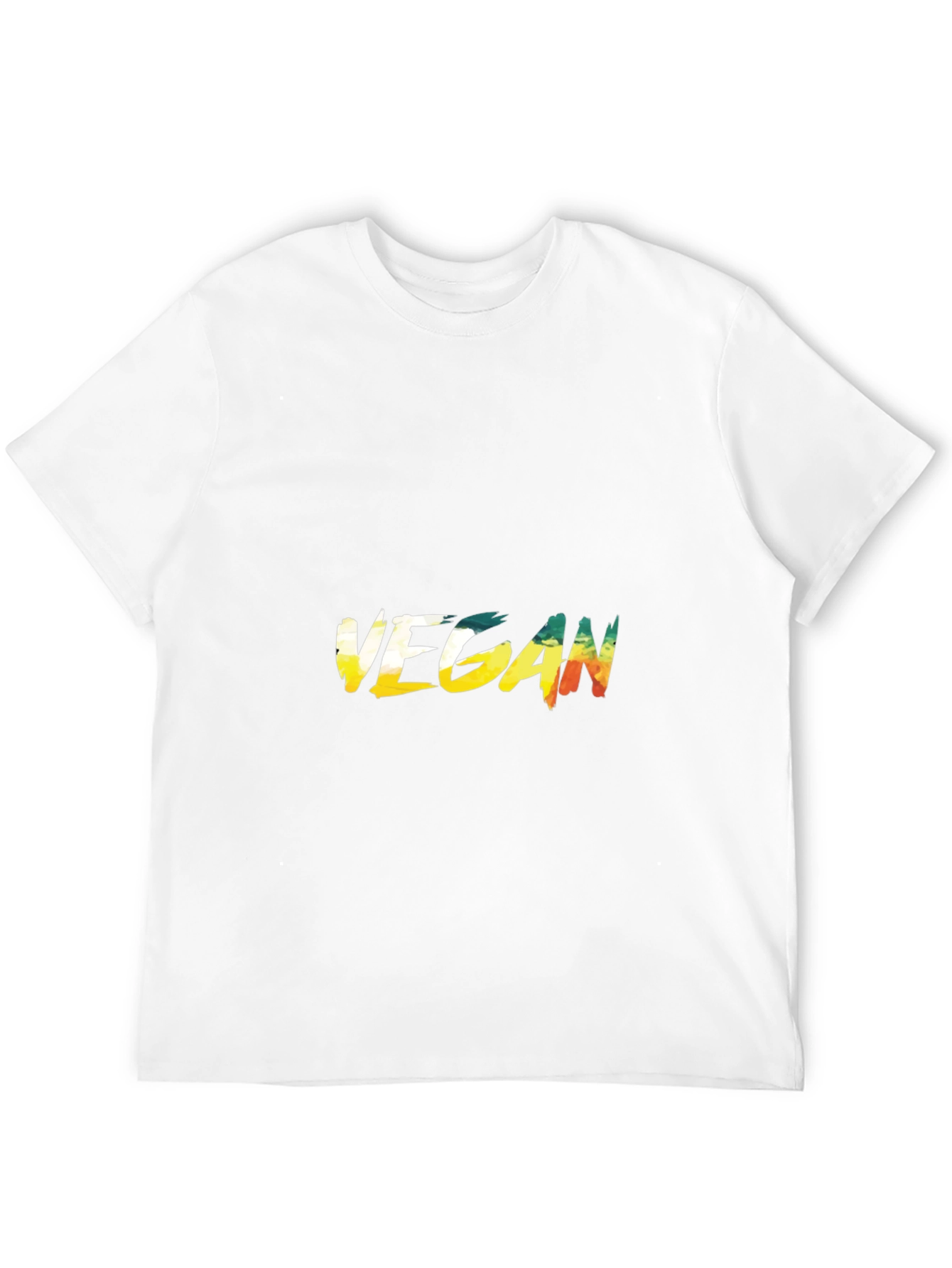 Vegan Graphic Tee - Unisex Black T-Shirt