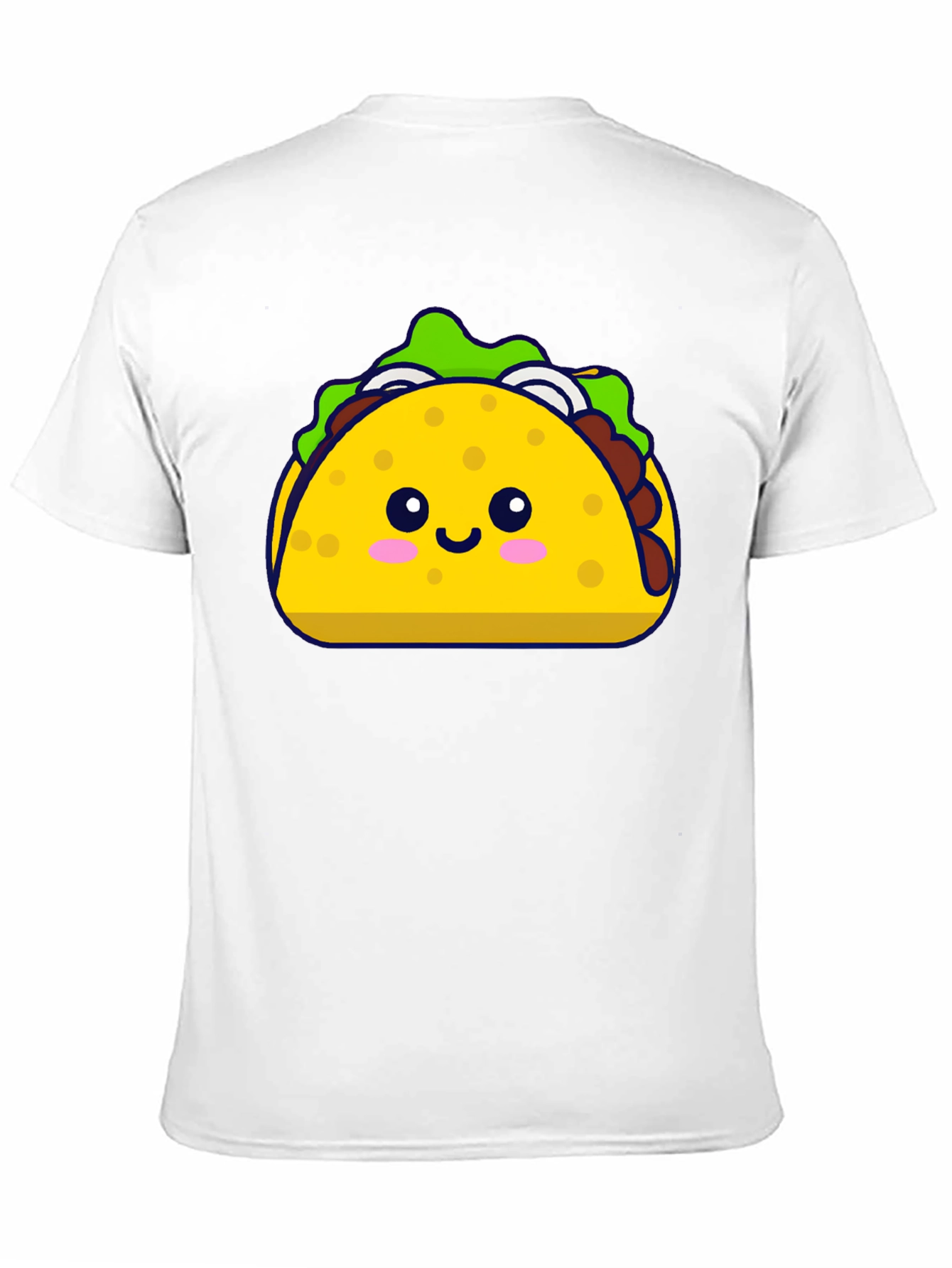Cute Taco Graphic Tee - Black
