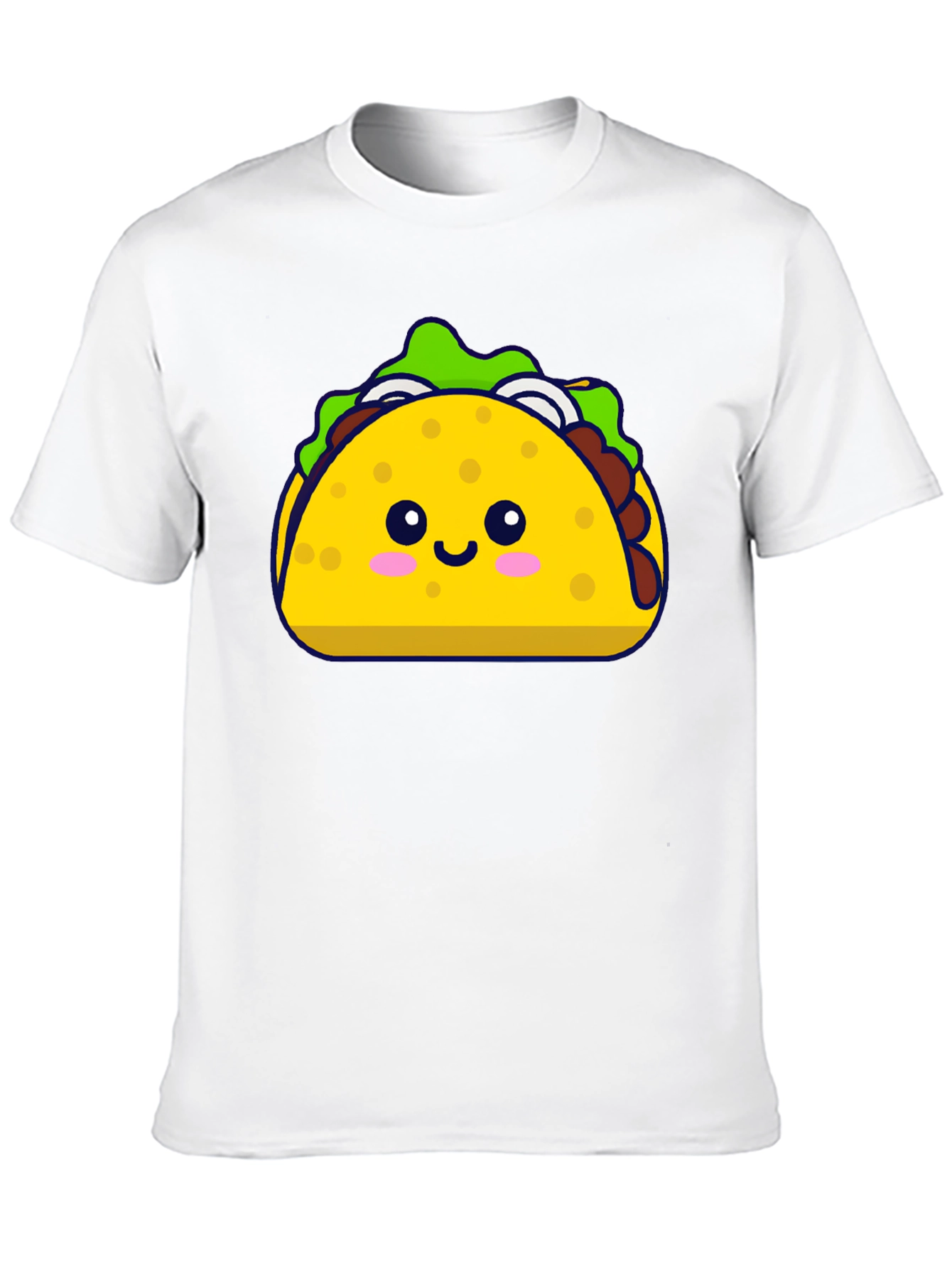 Cute Taco Graphic Tee - Black