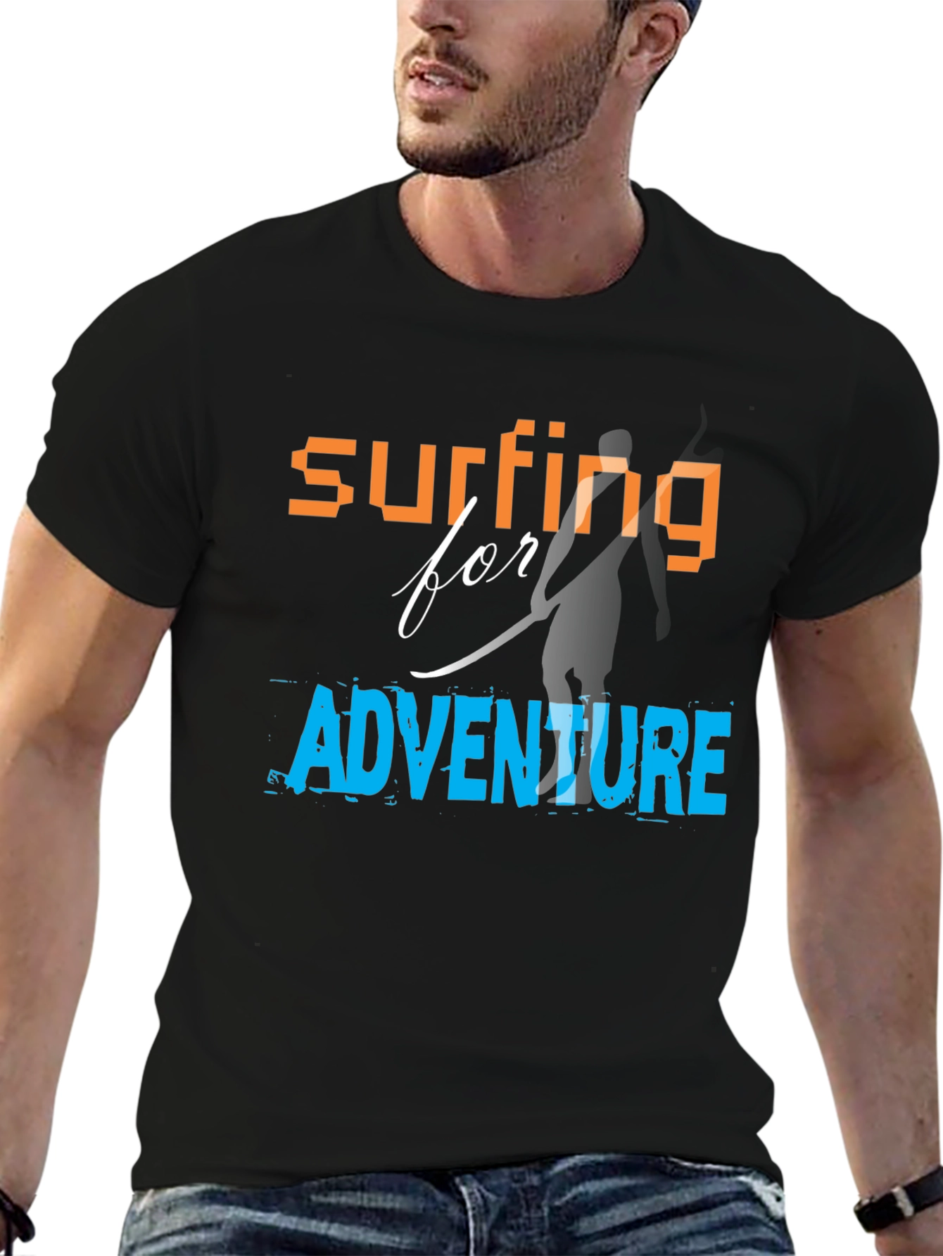 Surfing Adventure Graphic Tee