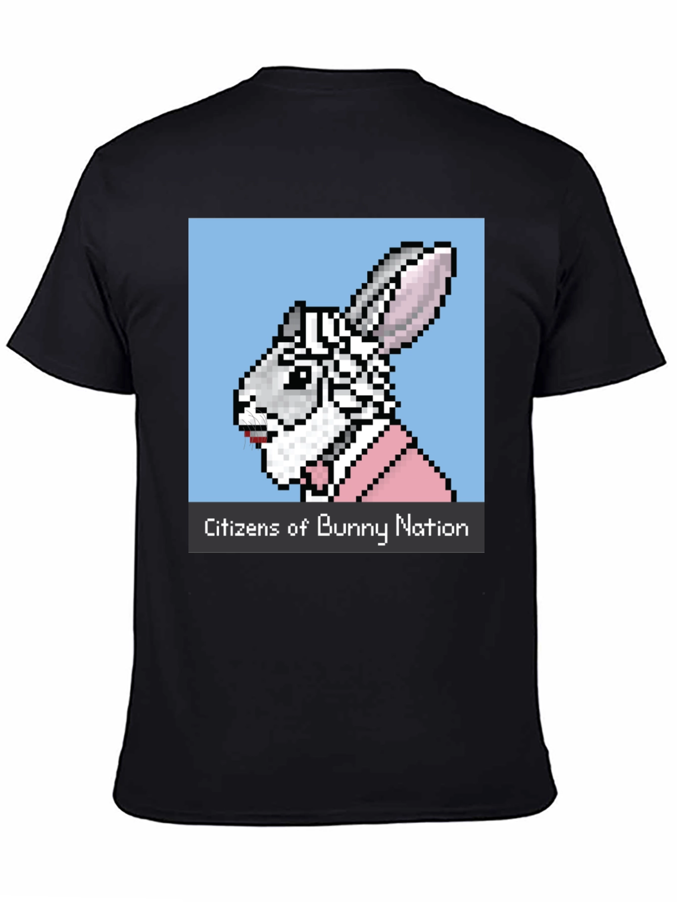 Citizens of Bunny Nation Black T-Shirt