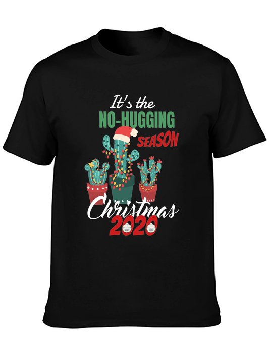 No Hugging Christmas Cactus T-Shirt
