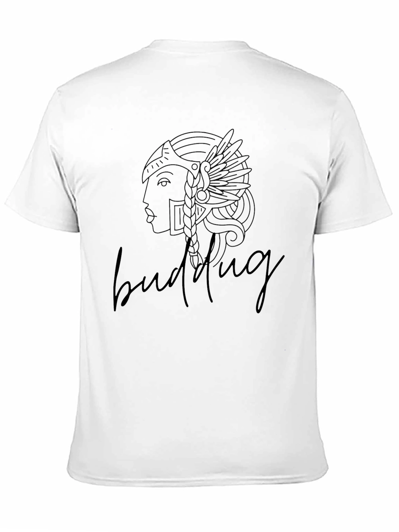 Warrior Woman Graphic T-Shirt - Black