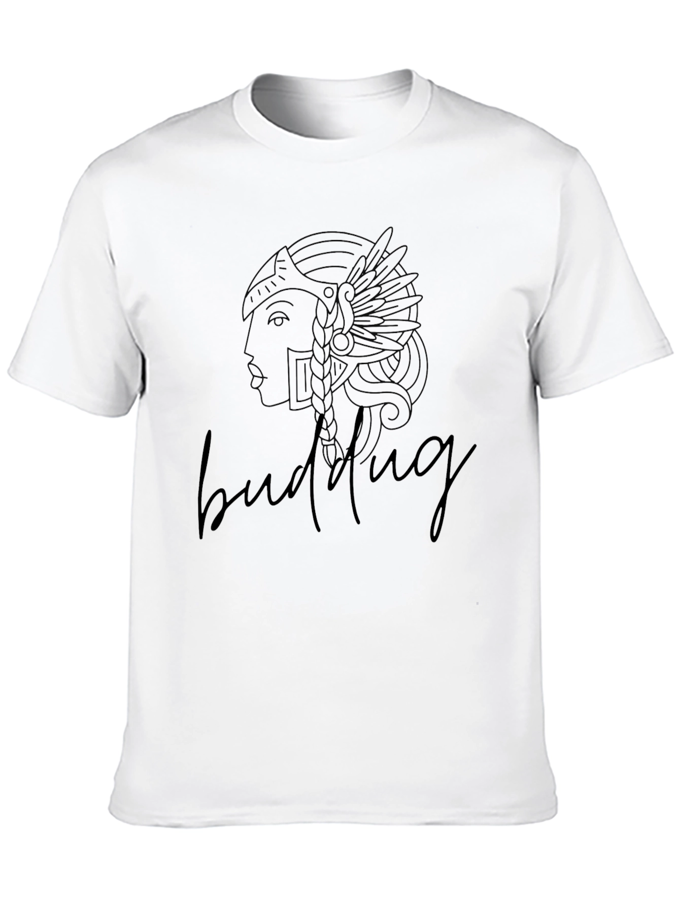 Warrior Woman Graphic T-Shirt - Black