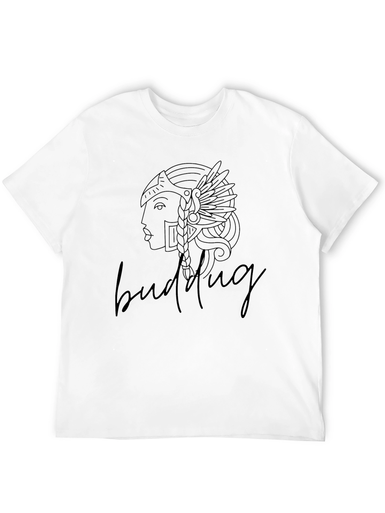Warrior Woman Graphic T-Shirt - Black