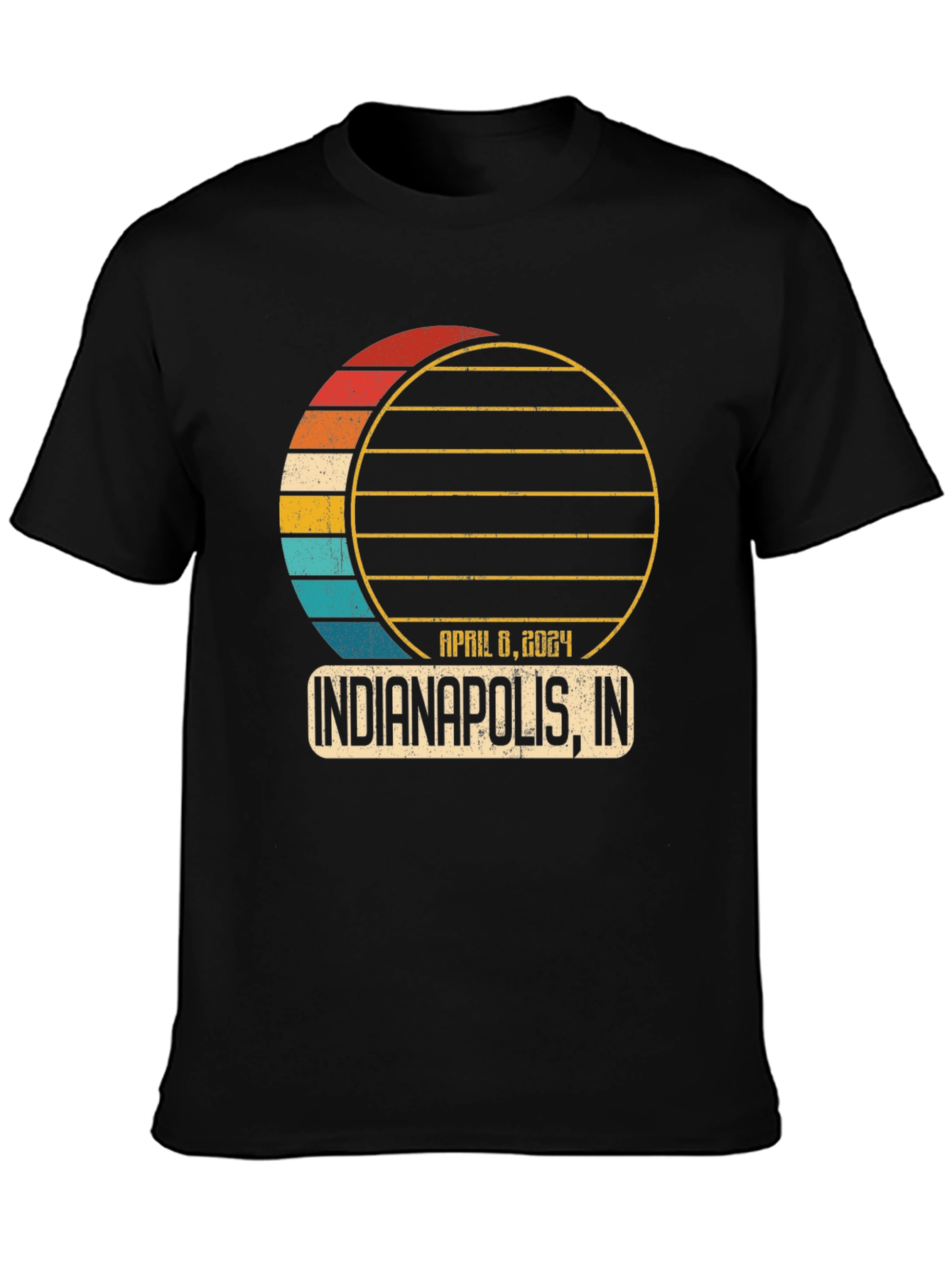 Indianapolis IN April 8 2024 Total Solar Eclipse T-Shirt